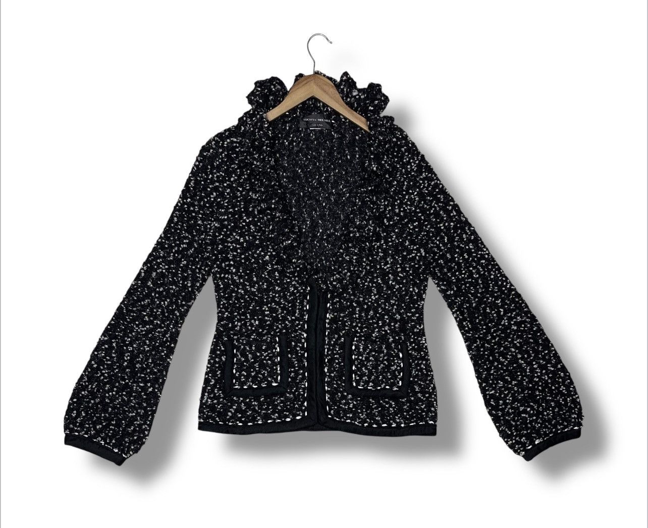 Japanese Brand Cardigan Sweater Societa ' Del Sile italy Size M / US 6-8 / IT 42-44 - 1 Thumbnail
