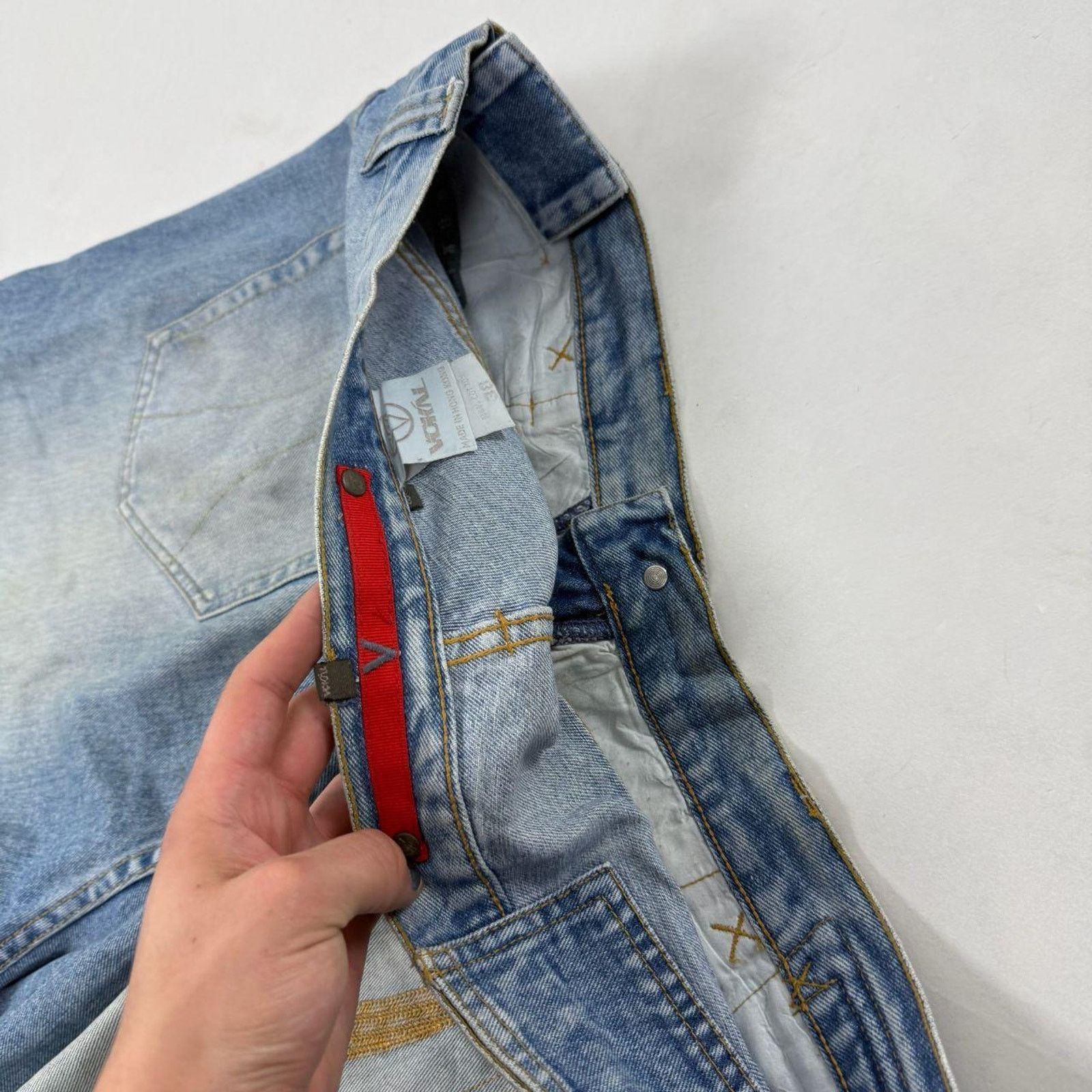 Japanese Brand × Le Grande Bleu (L.G.B.) × Vintage Vintage y2k faded baggy wide leg archive rare skater jeans Size US 36 / EU 52 - 6 Thumbnail