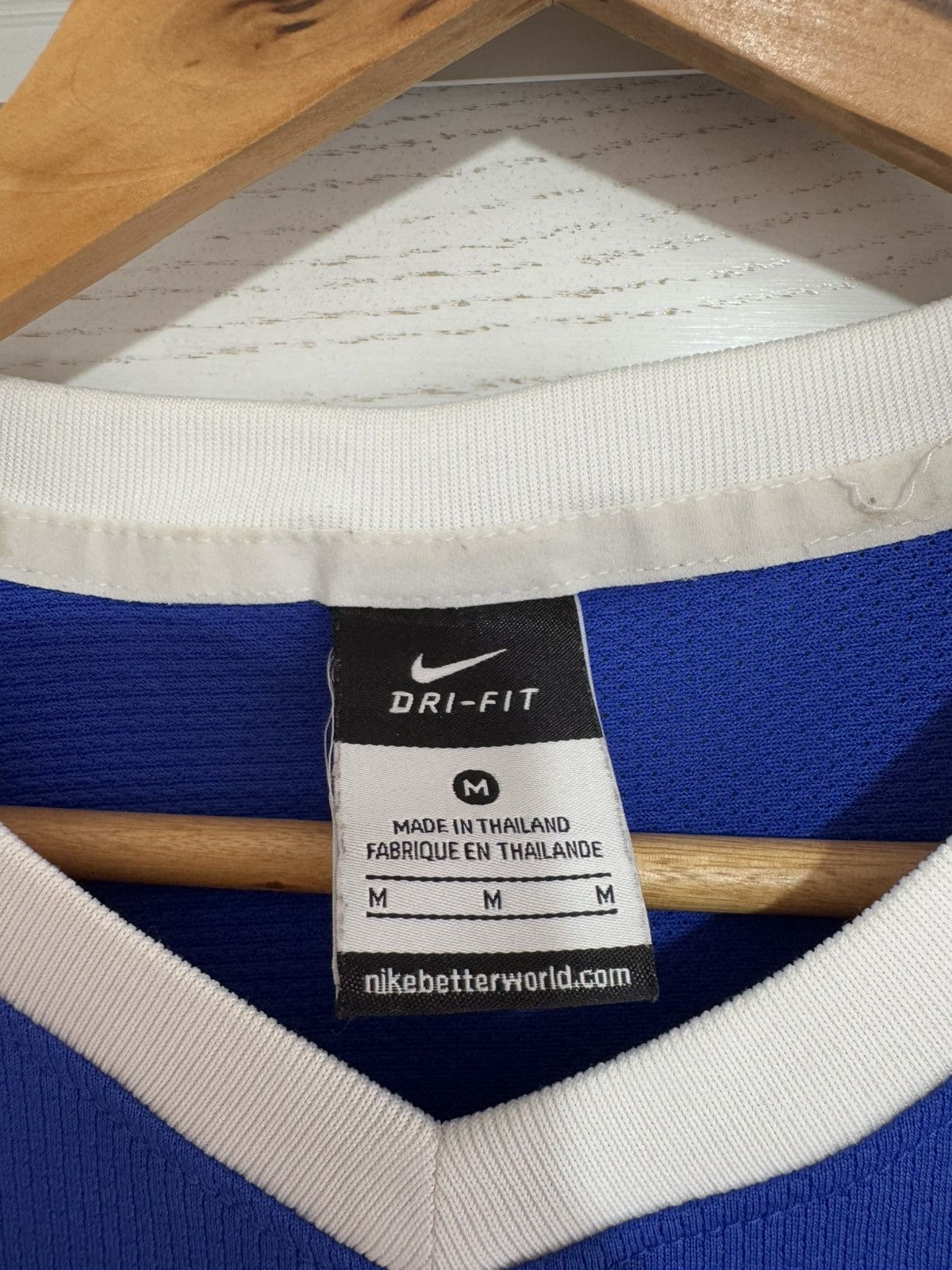 Nike Everton 2012-2013 Home Soccer Jersey Football Kit Shirt Size US M / EU 48-50 / 2 - 11 Thumbnail