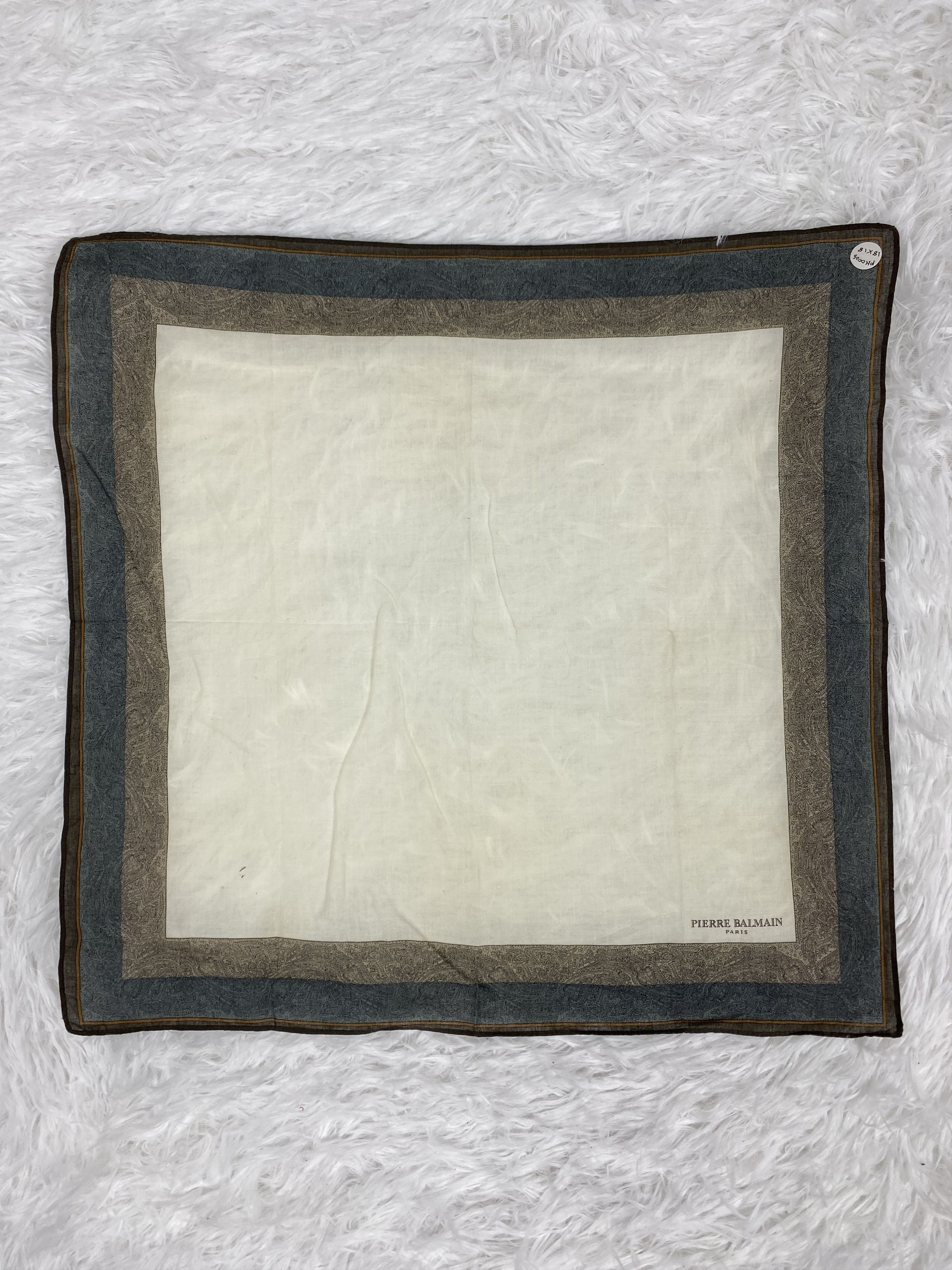 Pierre Balmain × Vintage Vintage Pierre Balmain Handkerchief PH0005 Size ONE SIZE - 3 Thumbnail