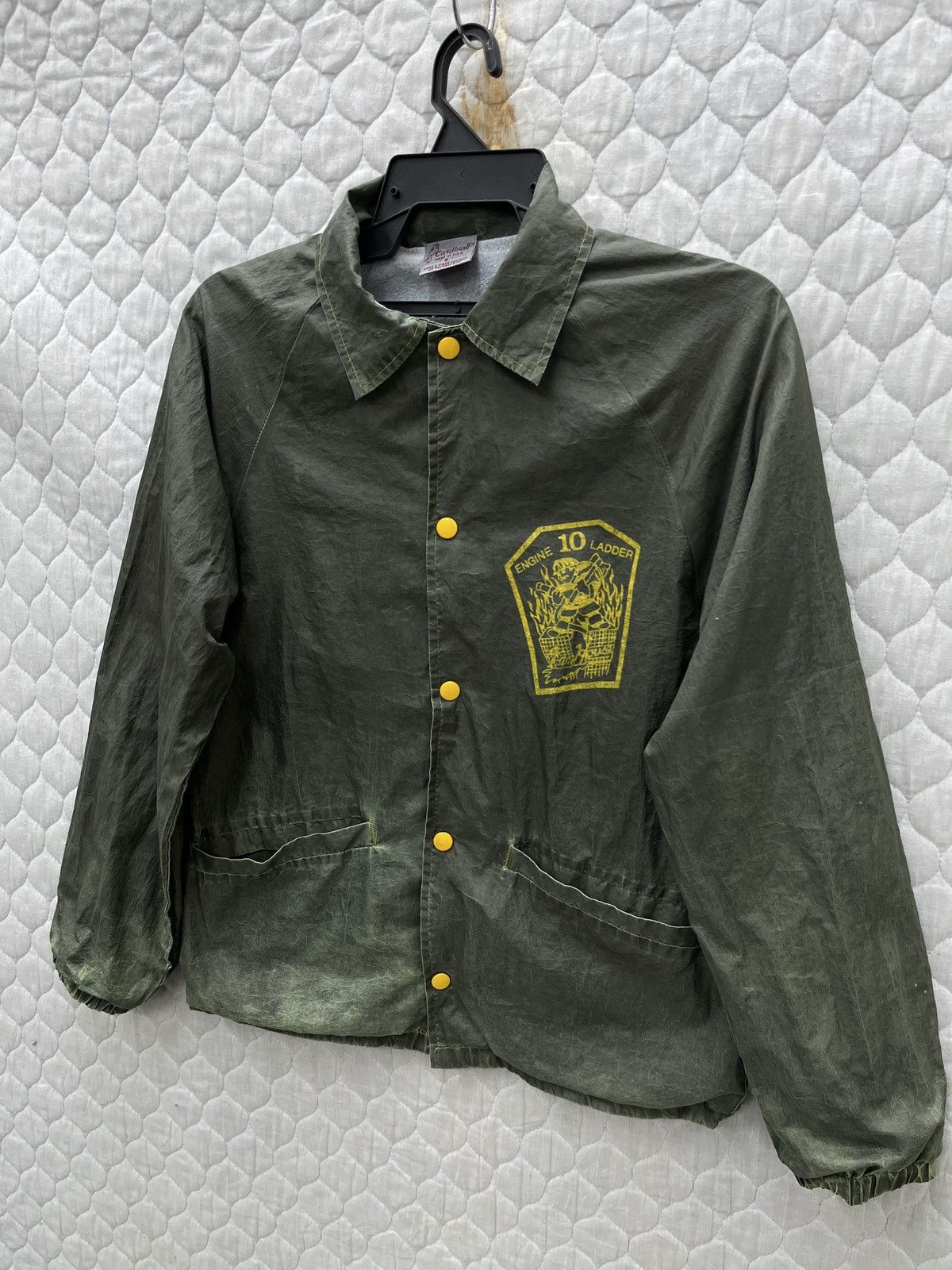 Vintage 🔥🔥🔥STEALS VTG CARDINAL ENGINE 10 LADDER 10 JACKET Size US S / EU 44-46 / 1 - 3 Thumbnail