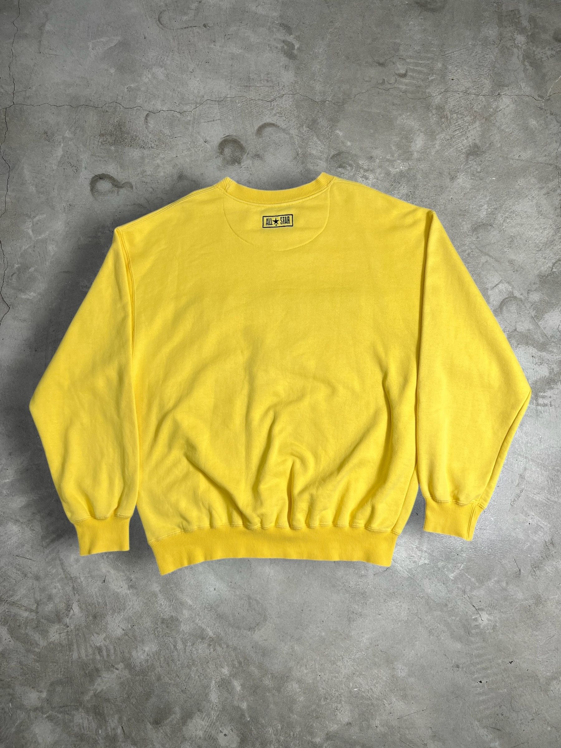 Converse Vintage Converse One Star Box Logo Sweatshirt (L) JK740 Size US L / EU 52-54 / 3 - 10 Thumbnail