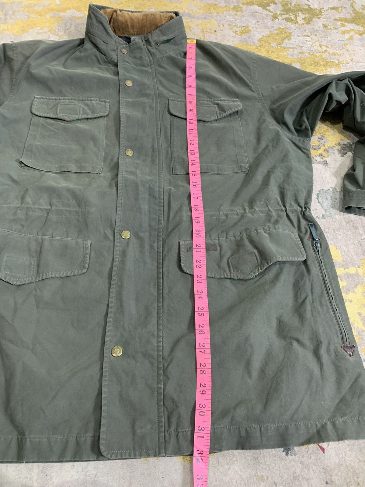 Burberry Vintage Green Army Parka Burberrys Jacket Size US M / EU 48-50 / 2 - 21 Thumbnail