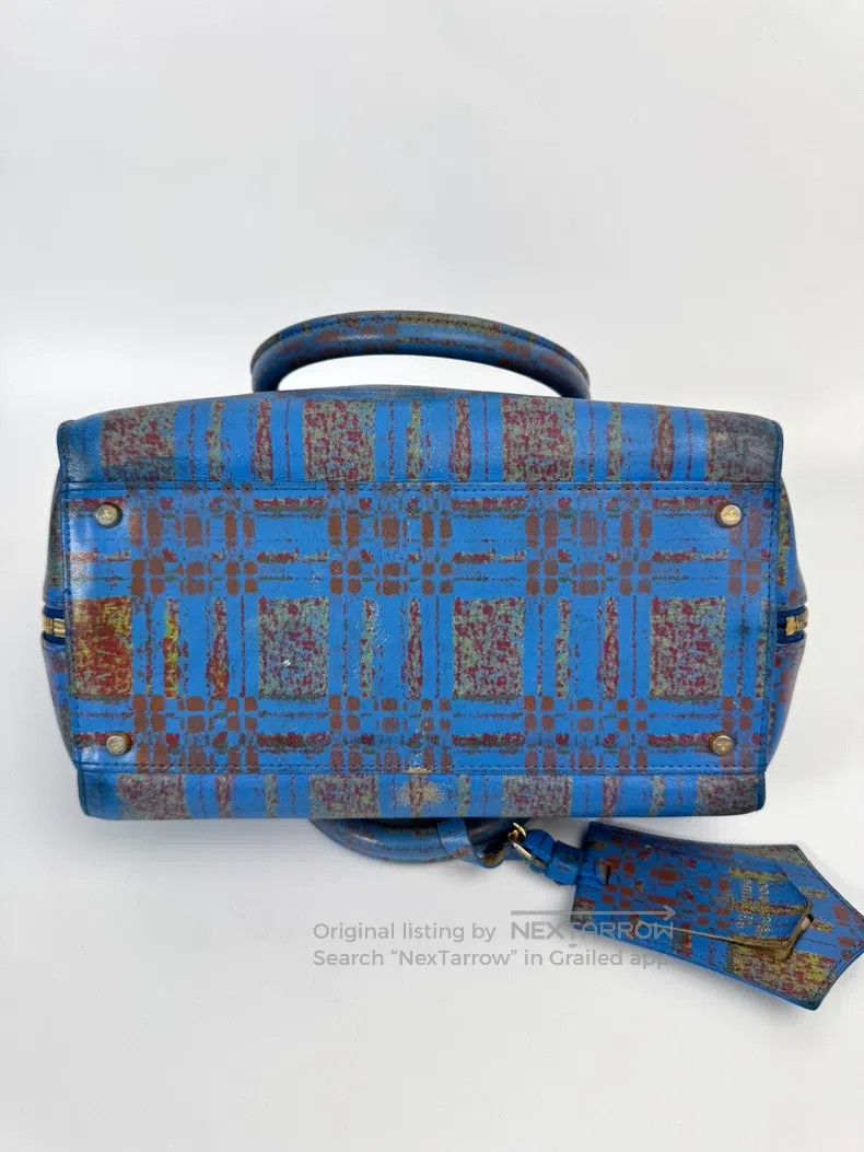 Vivienne Westwood Vivienne Westwood size os Blue Plaid Handbag/Shoulder Bag/o Size ONE SIZE - 6 Thumbnail