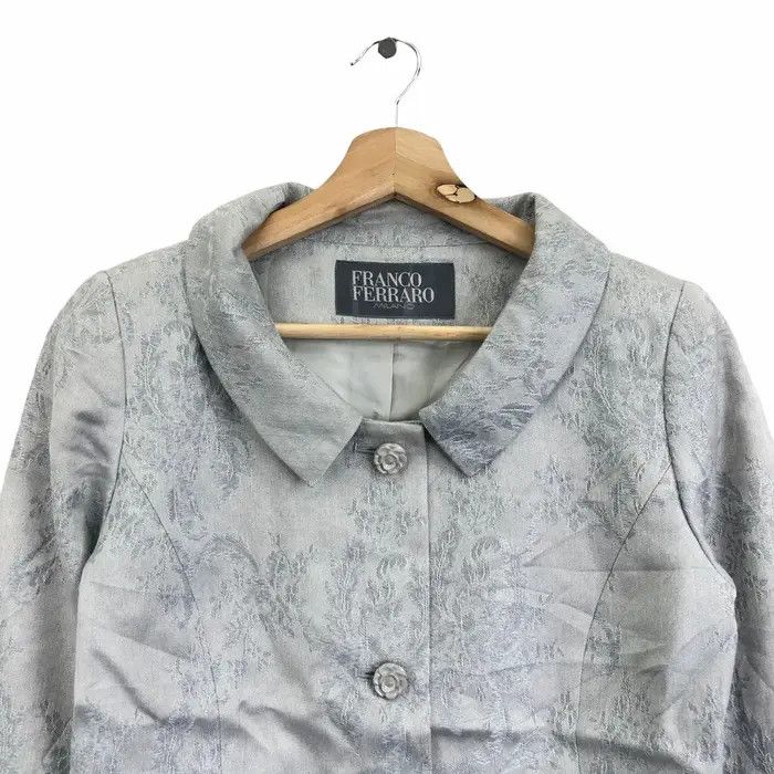 Other Vtg 90’ FRANCO FERRARO MILANO Embroidery Blouse Sport Coat Size S / US 4 / IT 40 - 2 Thumbnail