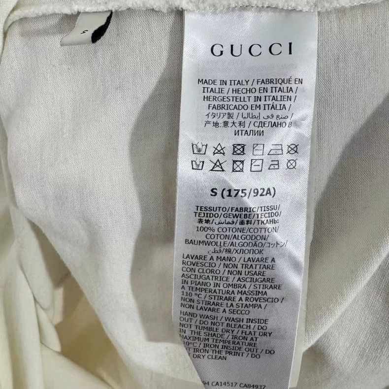 Gucci Gucci Popular lightning logo short sleeves 2502-Nextarrow Size US S / EU 44-46 / 1 - 4 Thumbnail