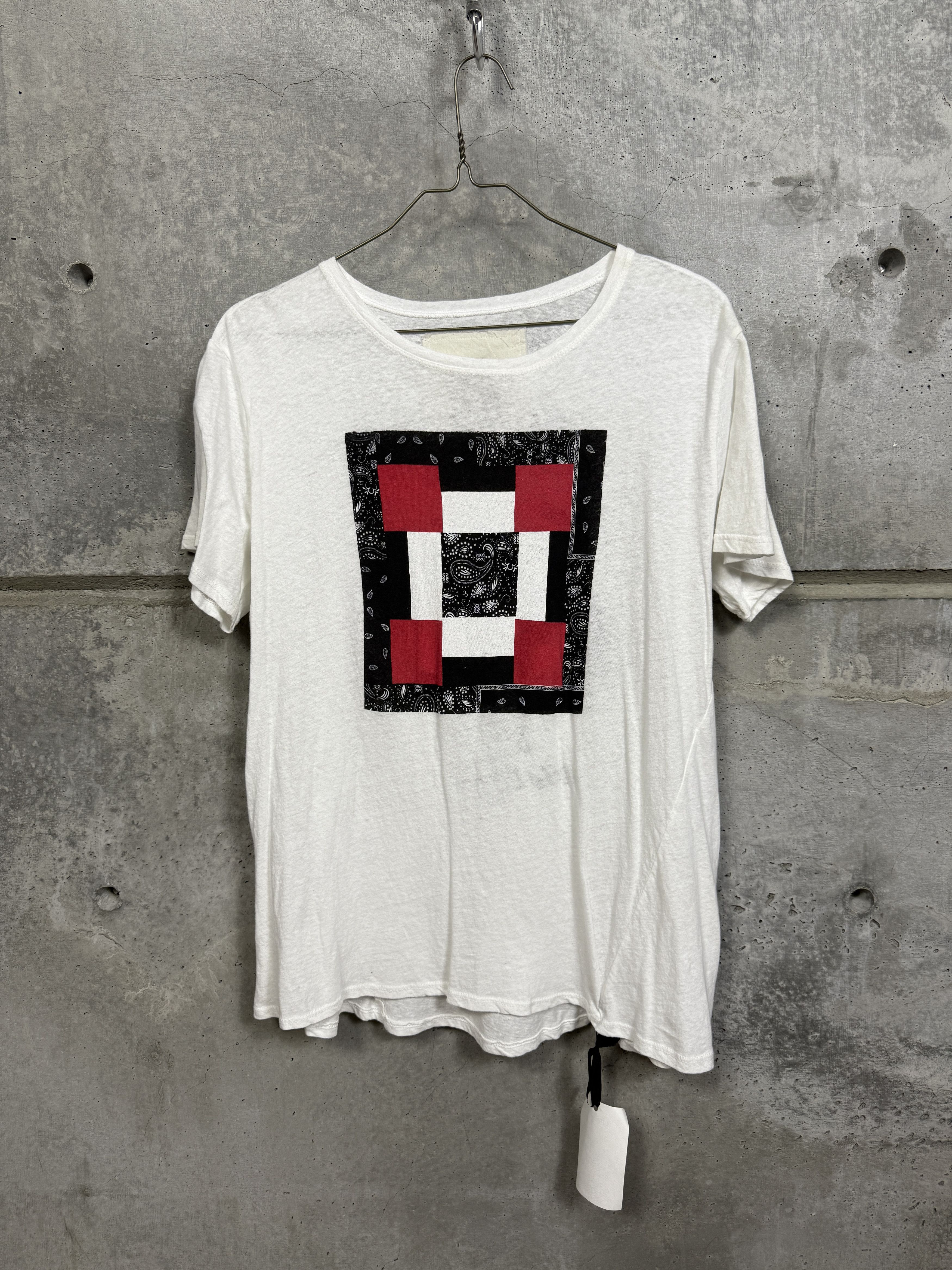 Greg Lauren x Gee's Bend Red "Mosaic" Shirt