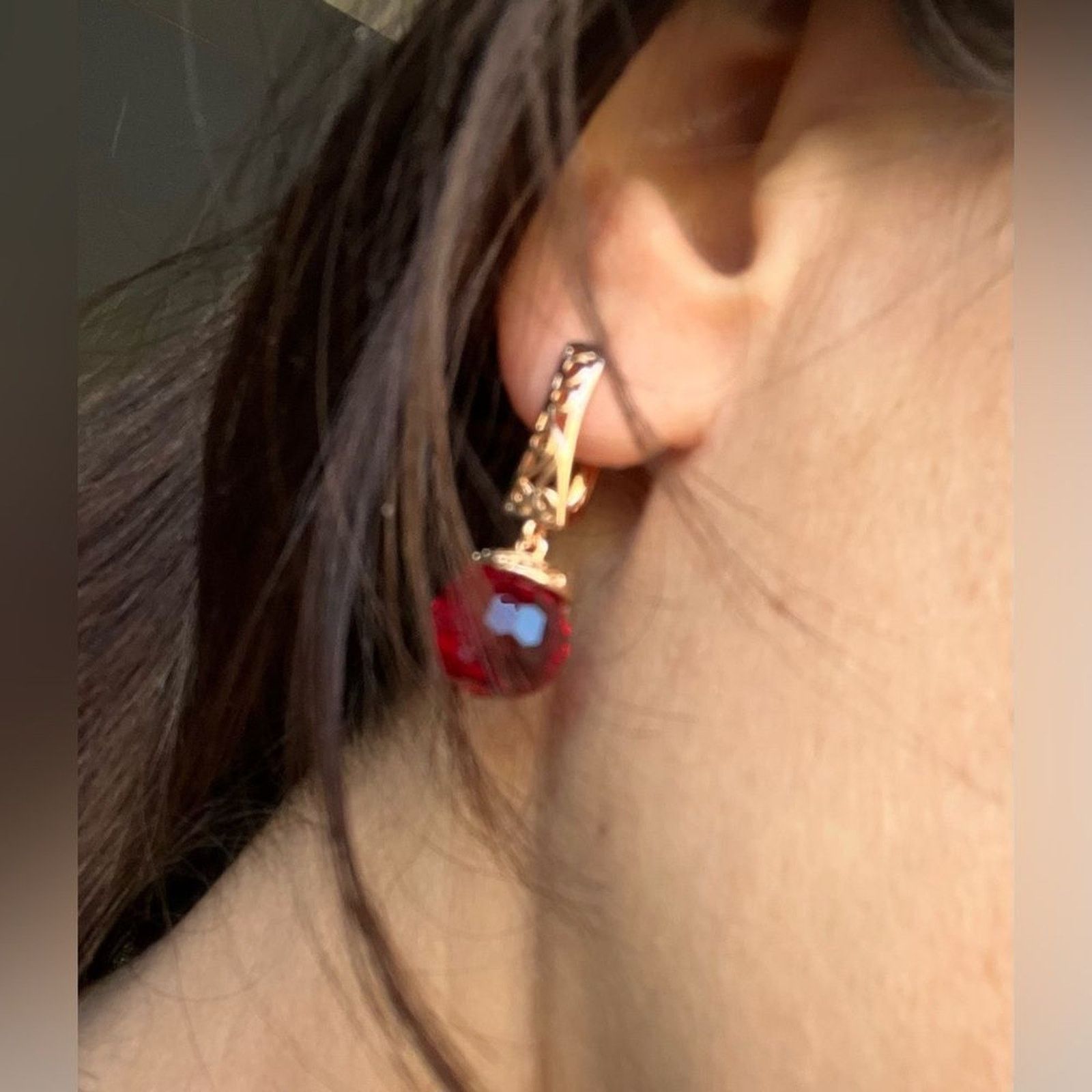Other New Gorgeous Rose Gold Plated Ball Bride Drop Earrings Size ONE SIZE - 2 Thumbnail