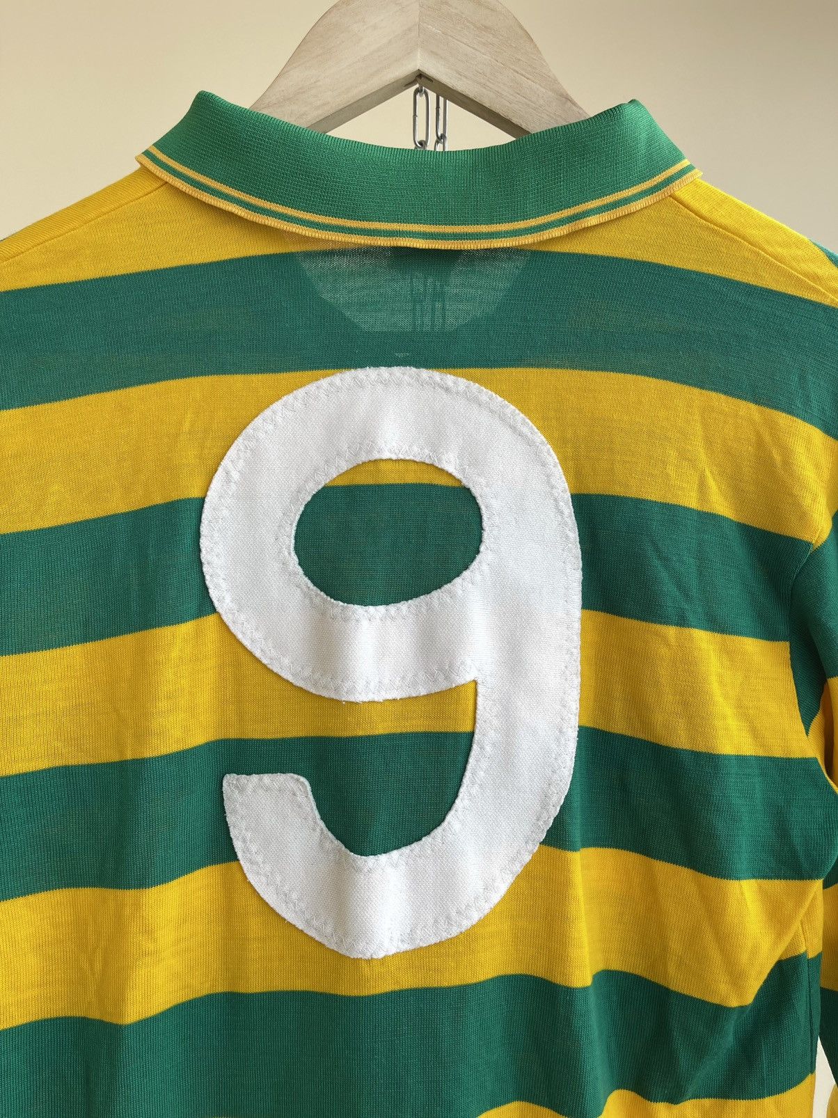 O'Neills GAA Gaelic Football Striped Long Sleeve Jersey 80s 90s Rugby Size US S / EU 44-46 / 1 - 9 Thumbnail