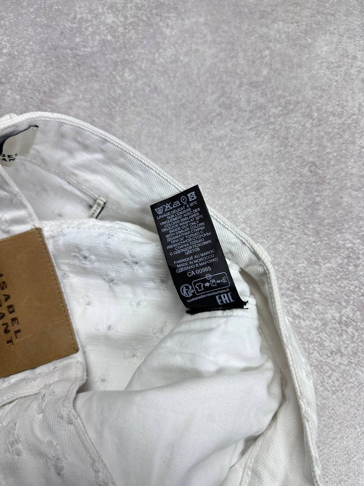 Isabel Marant Isabel Marant Alvira Trousers Womans Rare 34 Flared White Size 26" / US 2 / IT 38 - 8 Thumbnail