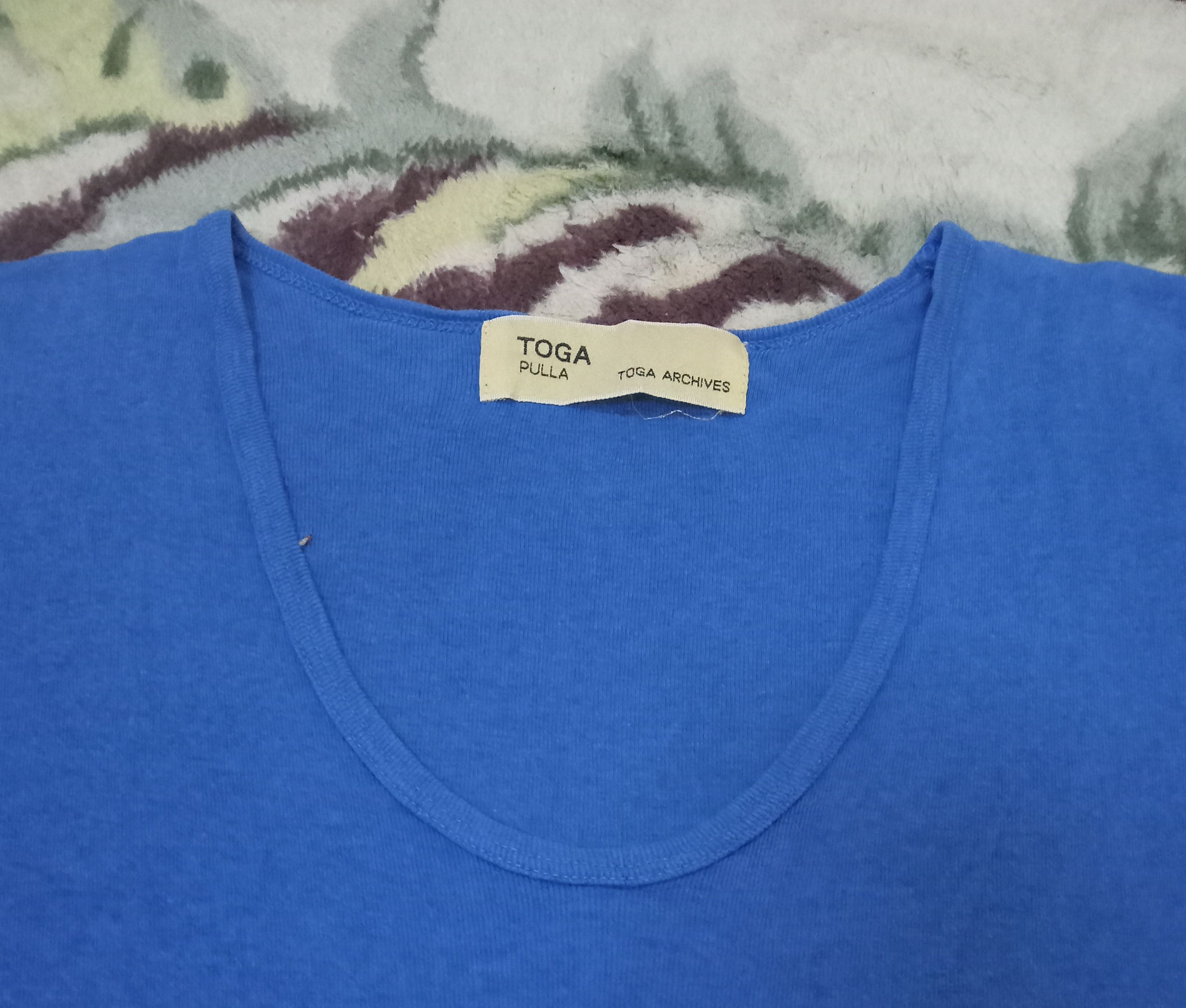 Toga × Toga Pulla Toga Pulla Toga Archives New Type Elastic T Shirt Size 1 Size XS / US 0-2 / IT 36-38 - 2 Thumbnail