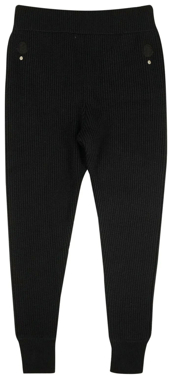 Moncler o1y1125 Jogger in Black Size 28" / US 6 / IT 42 - 2 Thumbnail