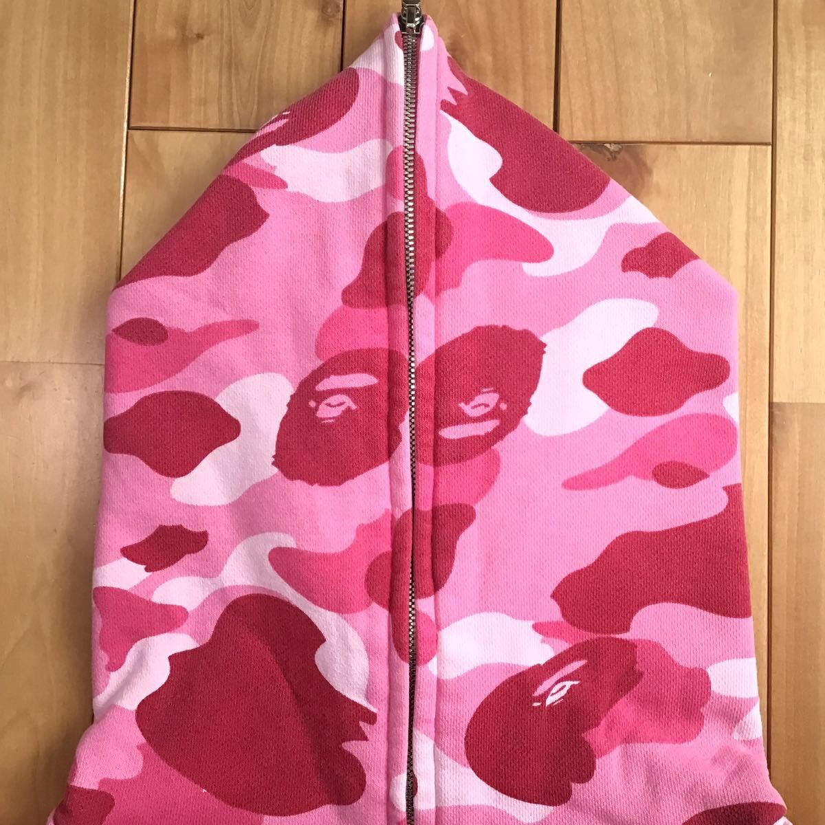 Bape Pink Swarovski BAPE LOGO full zip hoodie Pink camo APE NIGO Size US L / EU 52-54 / 3 - 6 Thumbnail
