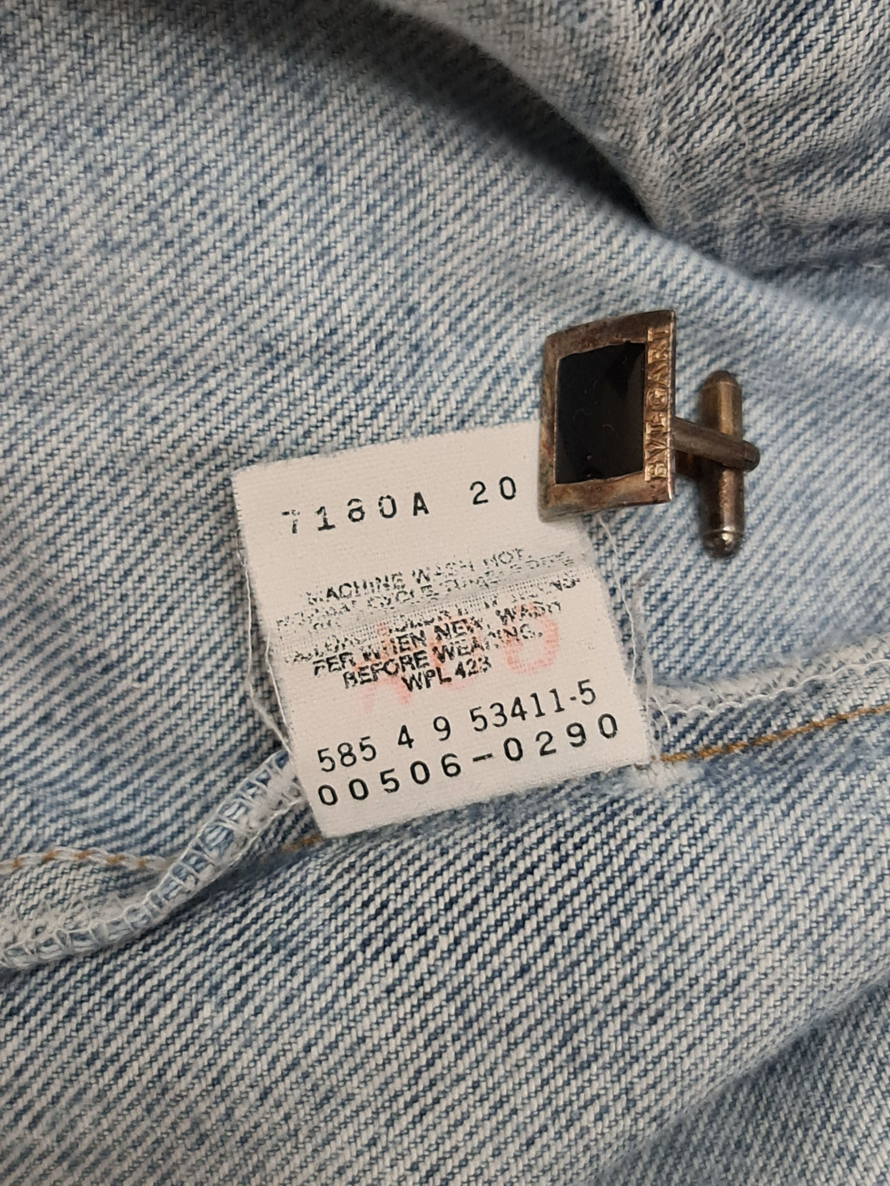 Levi's 90s Vintage Levi's blue washed denim made in USA jeans pants Size US 33 - 22 Thumbnail