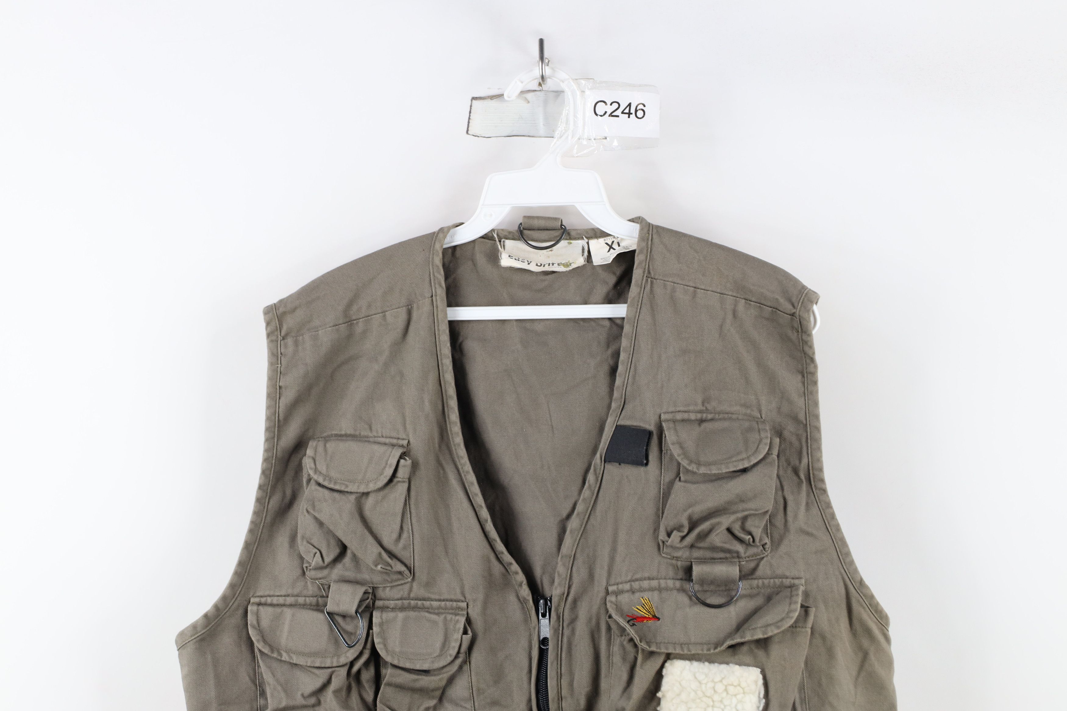 Vintage Vintage 90s Y2K Streetwear Full Zip Tactical Fishing Vest Size US XL / EU 56 / 4 - 2 Thumbnail