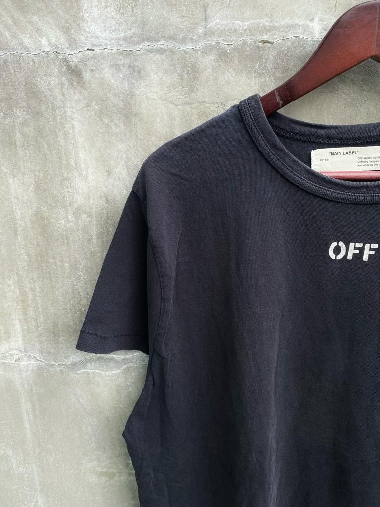 Off-White SS17 Mirror Spray Paint Tee Size US S / EU 44-46 / 1 - 5 Thumbnail