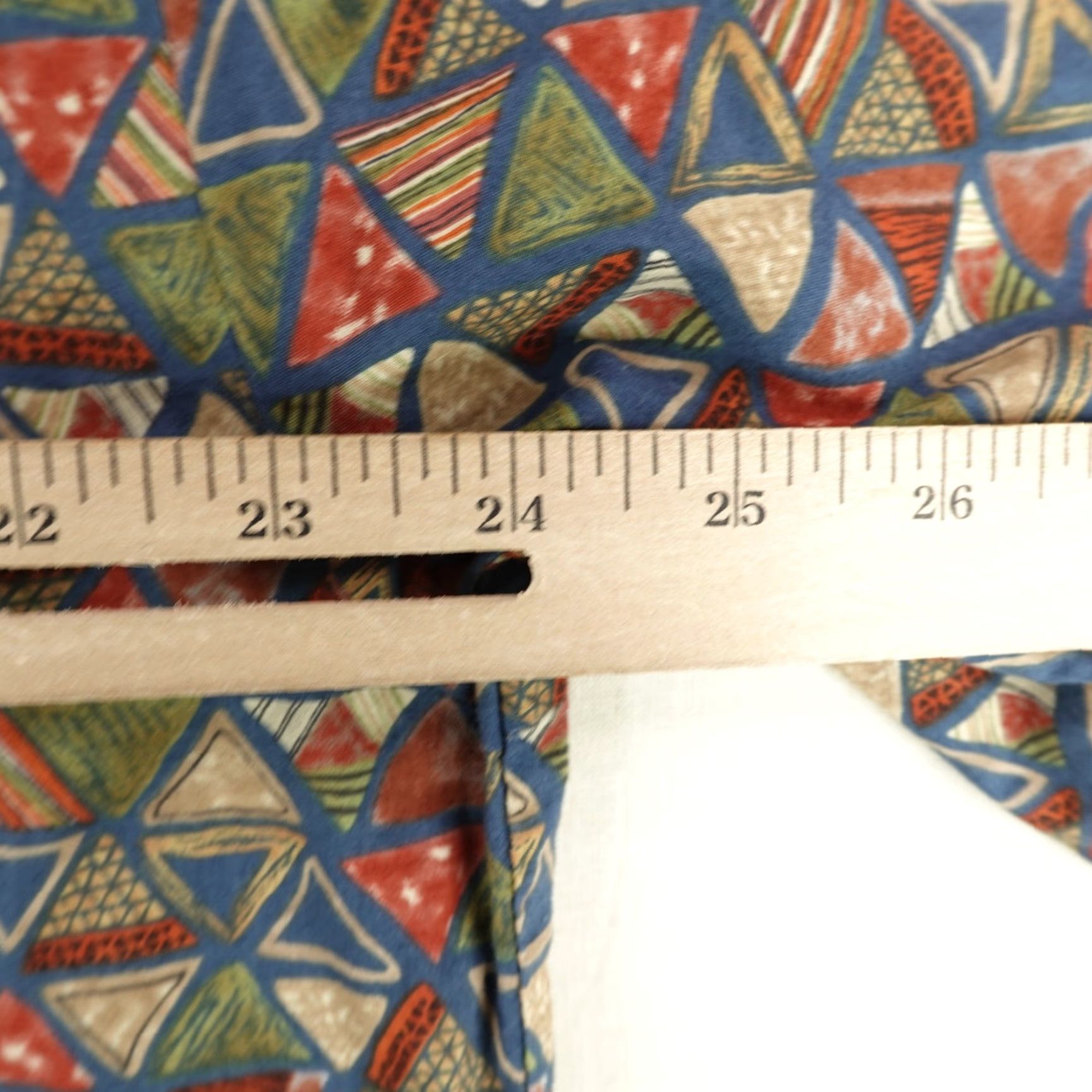 Tori Richard VINTAGE Tori Richard Hawaiian Shirt Mens XL Blue Geometric Cotton Button-Up Short Sleeve Tropical Outdoor Size US XL / EU 56 / 4 - 7 Thumbnail