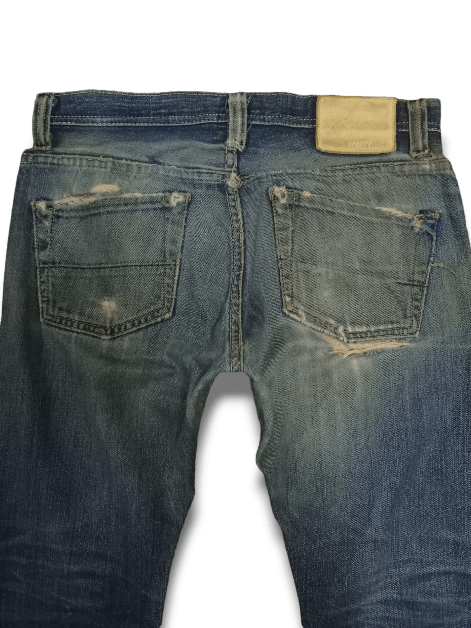 Japanese Brand Vintage Japanese Somet Taisai Selvedge Jeans 30x31 Size US 30 / EU 46 - 11 Thumbnail