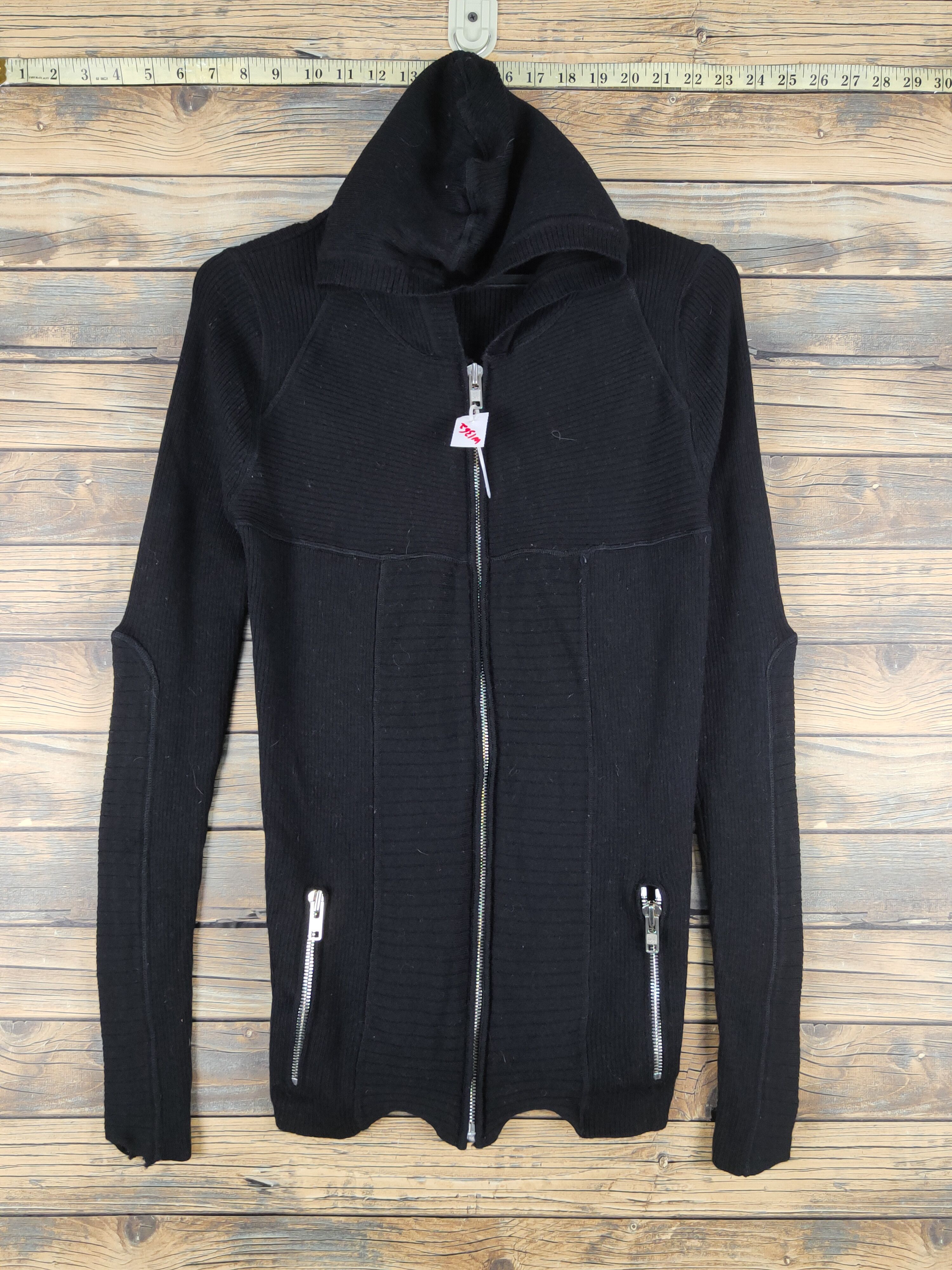 Vintage D/him Black Hoodie Sweater punk #W136w Size US M / EU 48-50 / 2 - 1 Thumbnail