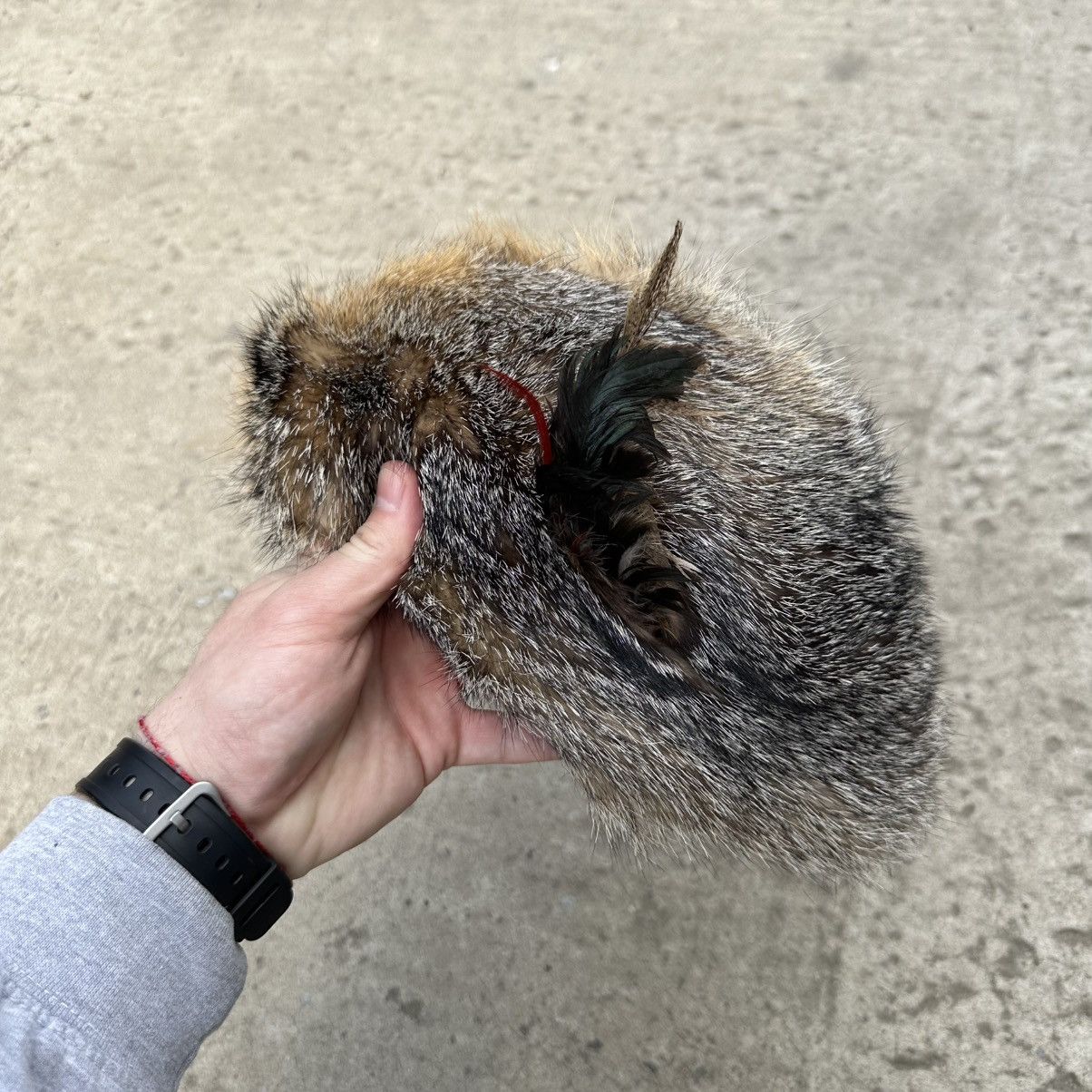 Japanese Brand Vintage Japanese Style Fur Hat Cap Y2K 00s Hype Trend Size ONE SIZE - 7 Thumbnail