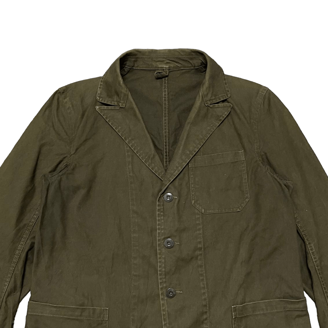 Japanese Brand Vintage Obrero Work Chore Jacket Size US M / EU 48-50 / 2 - 2 Thumbnail