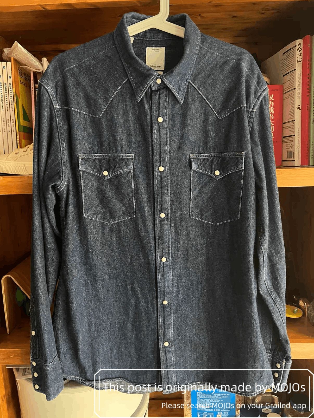 Sz 4 Visvim Western Denim Shirt mojos12541912