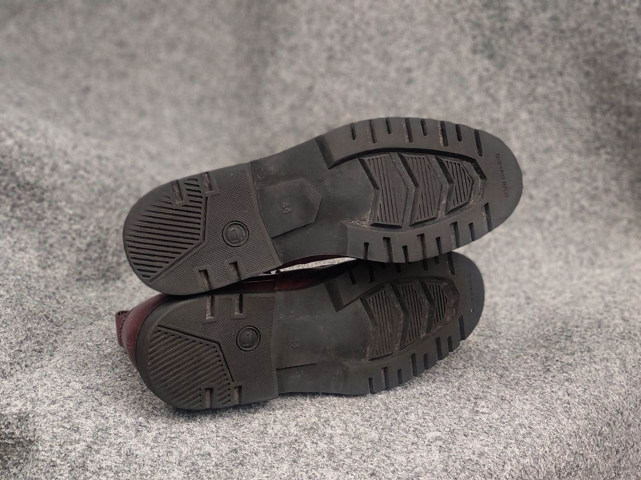 G-Star G Star Raw Dark Burgundy Leather Derby Shoes Avant Garde Size US 11 / EU 44 - 14 Thumbnail