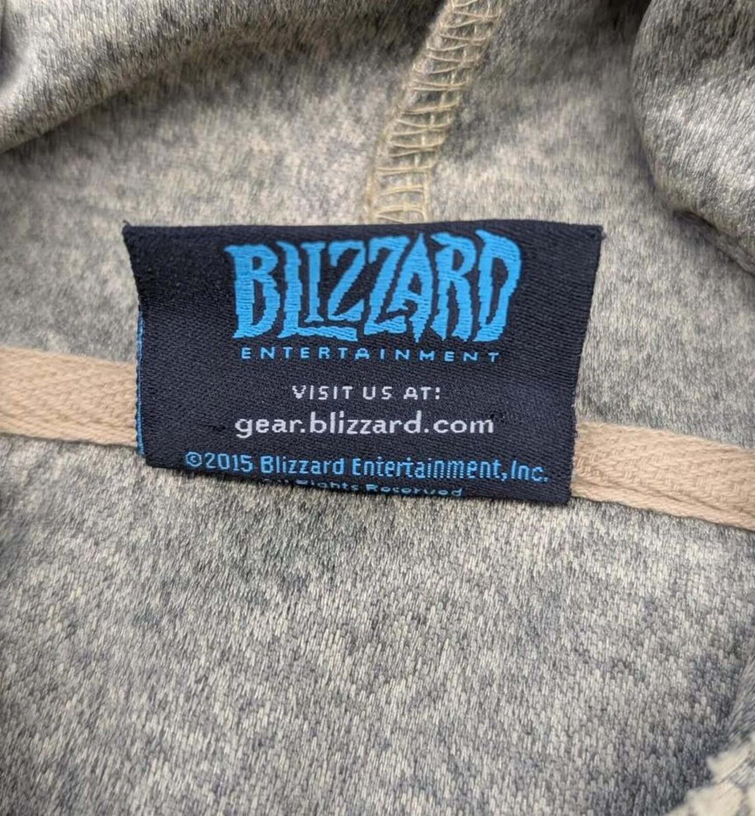 Other 2015 World of Warcraft Blizzard Embroidered Logo Hoodie Size US XL / EU 56 / 4 - 5 Thumbnail