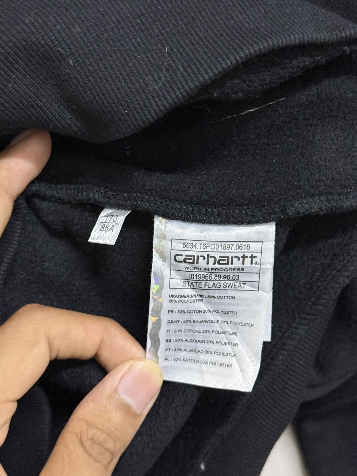 Carhartt Wip Carhartt Hooded State Flag Crewneck Size US S / EU 44-46 / 1 - 7 Thumbnail