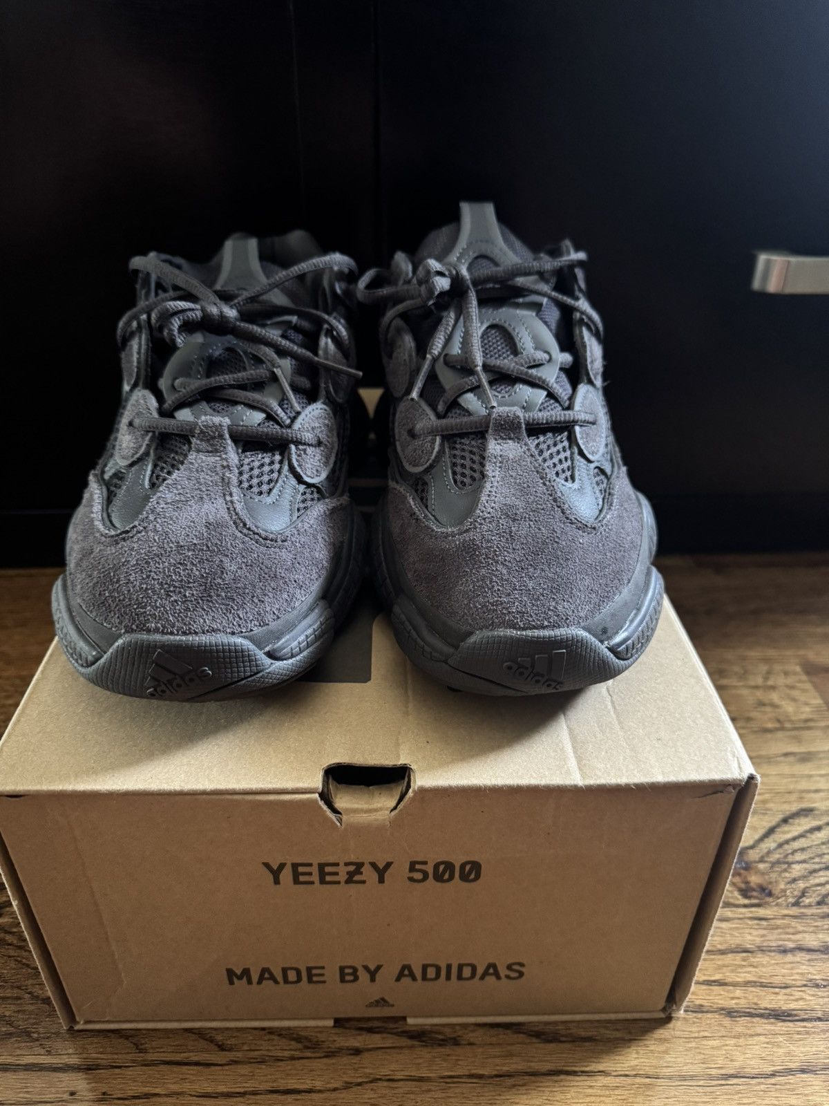 Adidas Adidas Yeezy 500 'Utility Black' Size US 10 / EU 43 - 4 Thumbnail