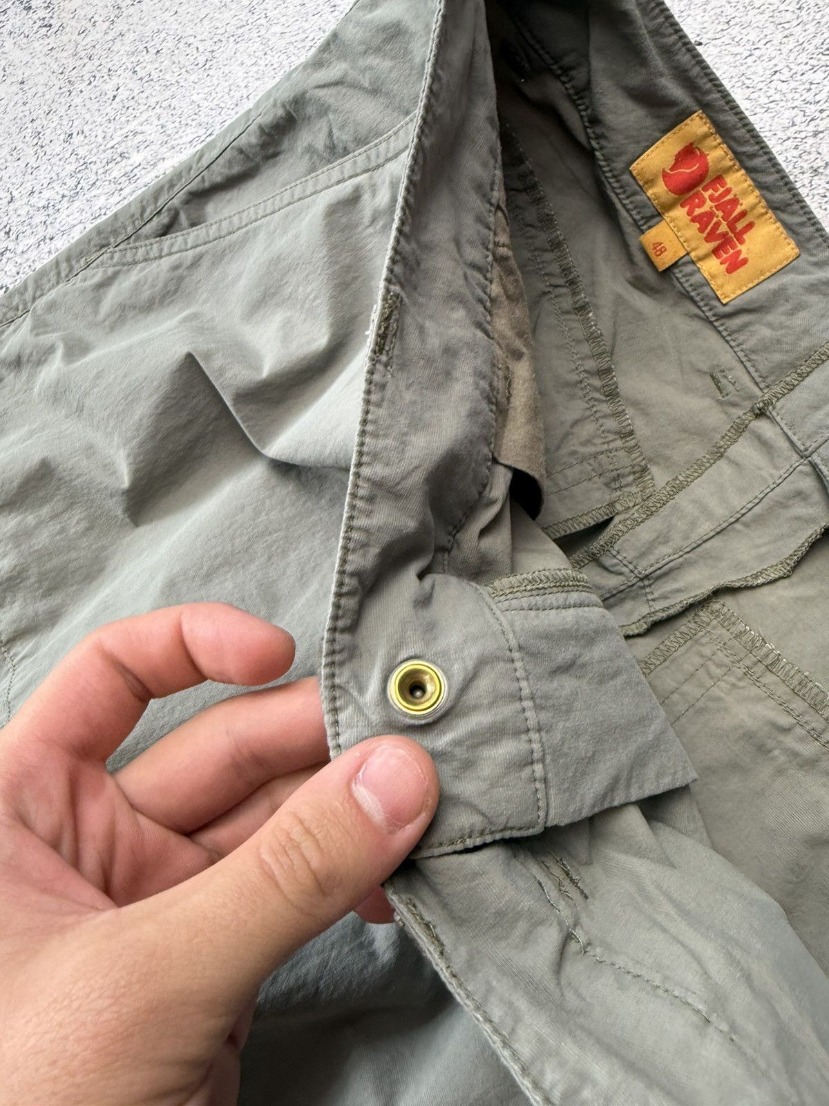 Fjallraven Vintage Fjallraven Cargo Pants Gorpcore Size US 32 / EU 48 - 17 Thumbnail