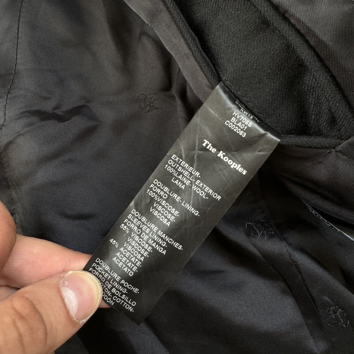 The Kooples The Kooples Sport Wool Blazer Jacket Size 52R - 8 Thumbnail