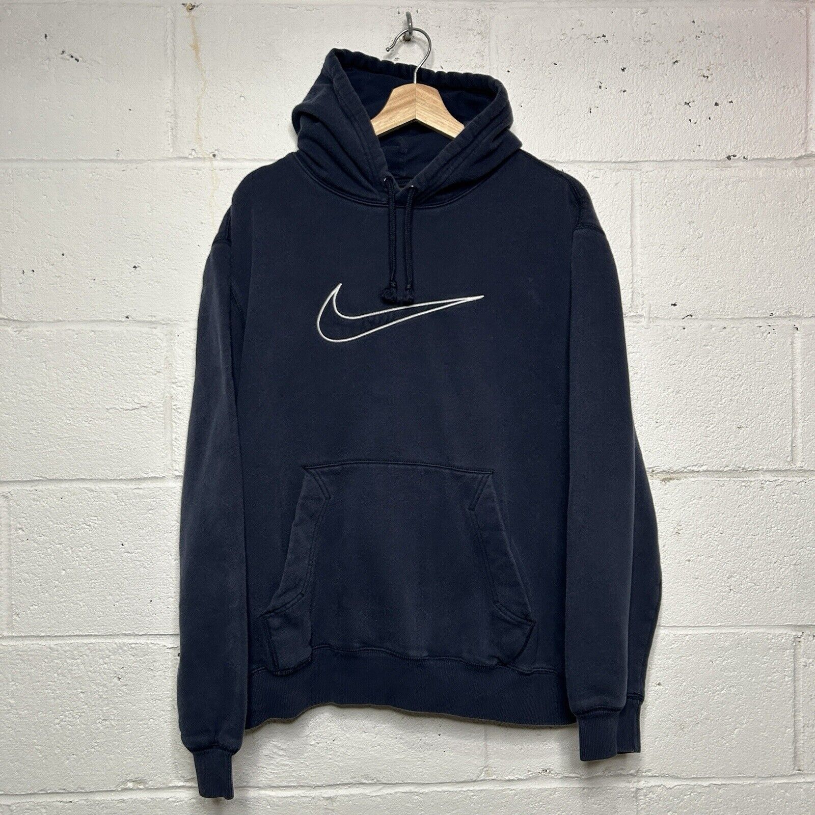 Nike Vintage Y2K Nike Core Essentials Hoodie “Navy” 2024 Size US XL / EU 56 / 4 - 1 Thumbnail