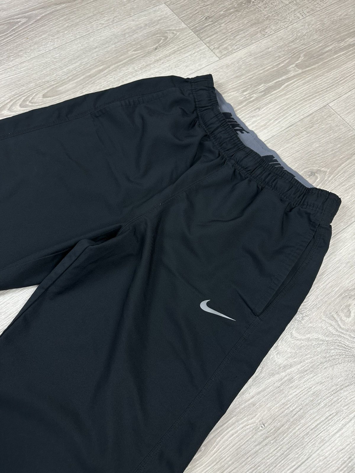 Nike × Vintage Vintage Nike Sweatpants Swoosh Drill Size US 31 - 3 Thumbnail
