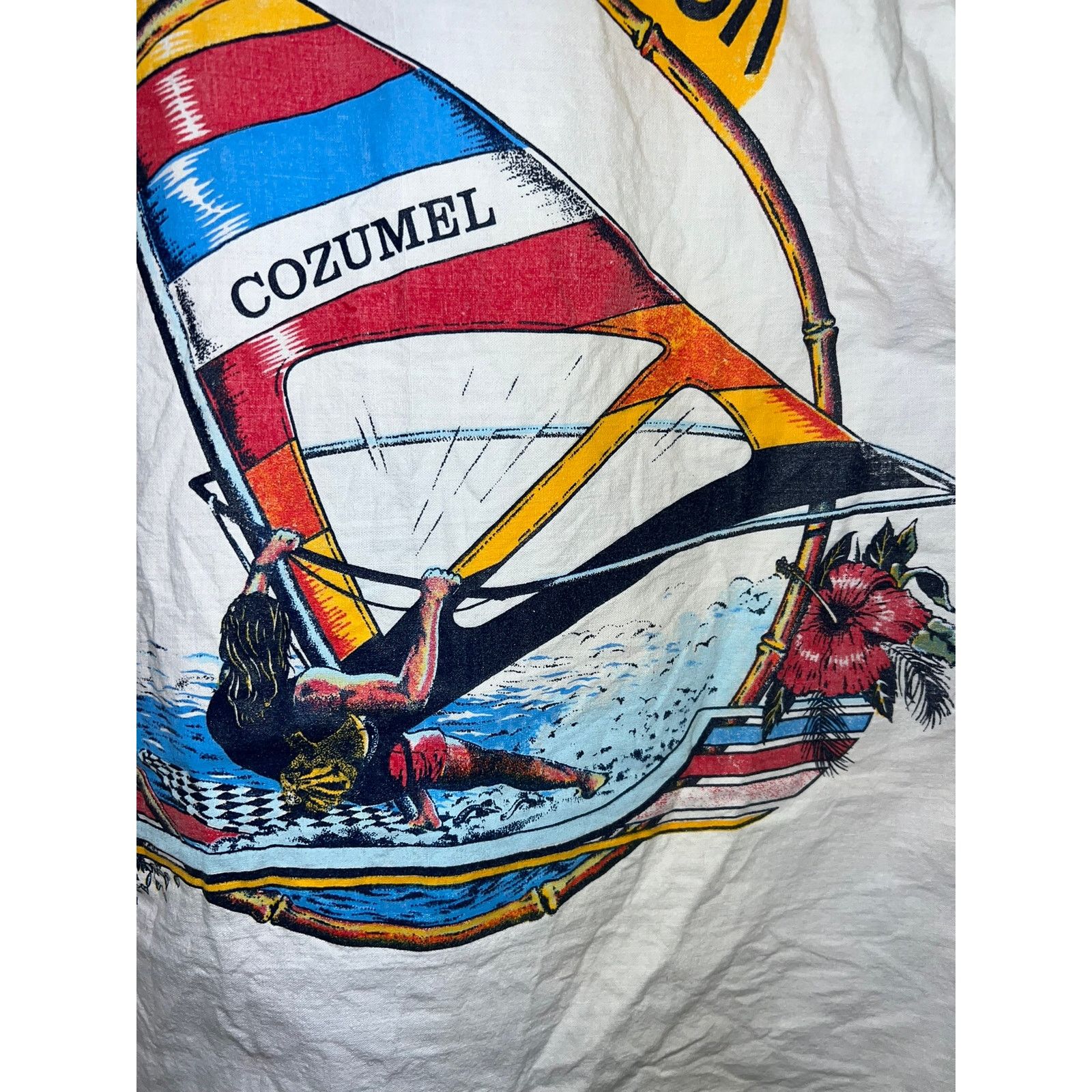 Vintage Vintage Tropical Touch Hoodie Cozumel Wind Surf Windbreaker Size US M / EU 48-50 / 2 - 11 Thumbnail