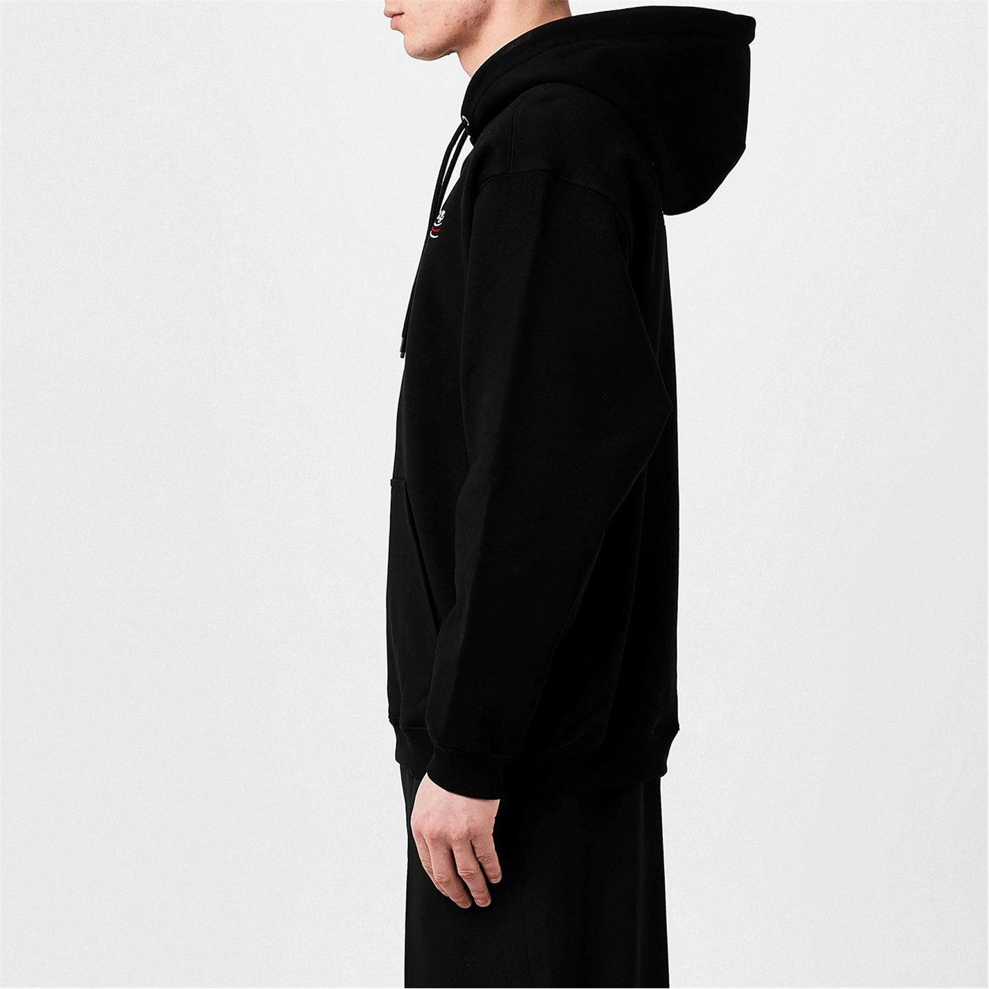 Balenciaga o1g2r1mq0226 Logo Political Hoodie In Black Size US S / EU 44-46 / 1 - 5 Thumbnail