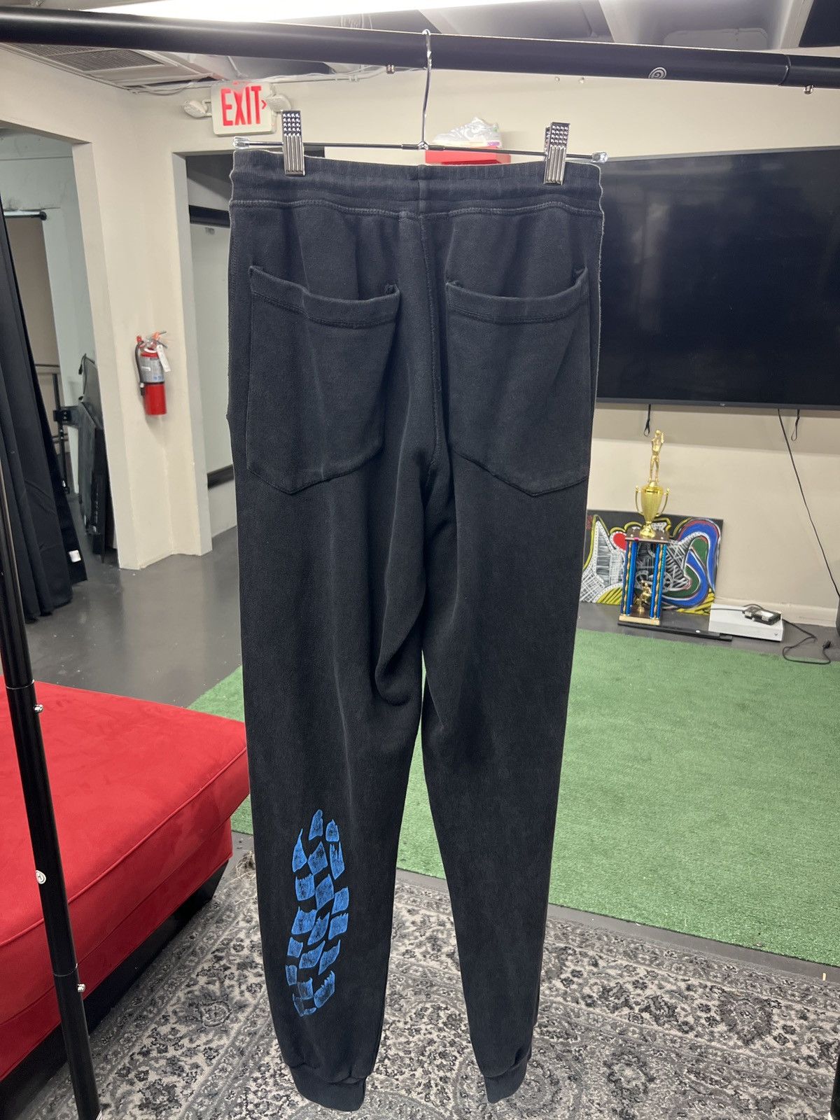 Rhude Rhude Racing Logo Sweatpants Size US 29 - 4 Thumbnail