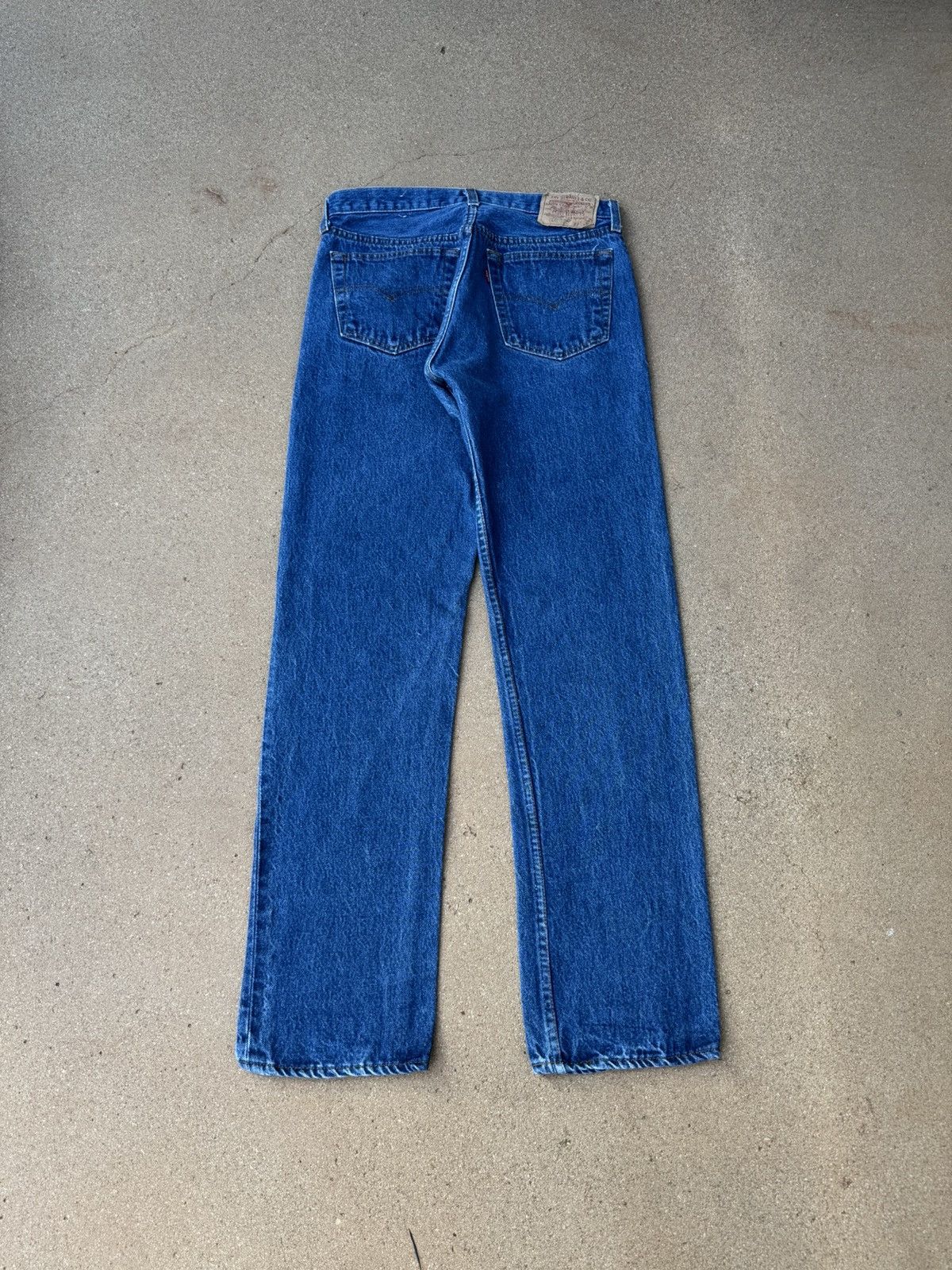 Levi's Vintage 80’s Levi’s 501xx Buttonfly Faded Denim Jeans 30x31 Size US 30 / EU 46 - 2 Thumbnail