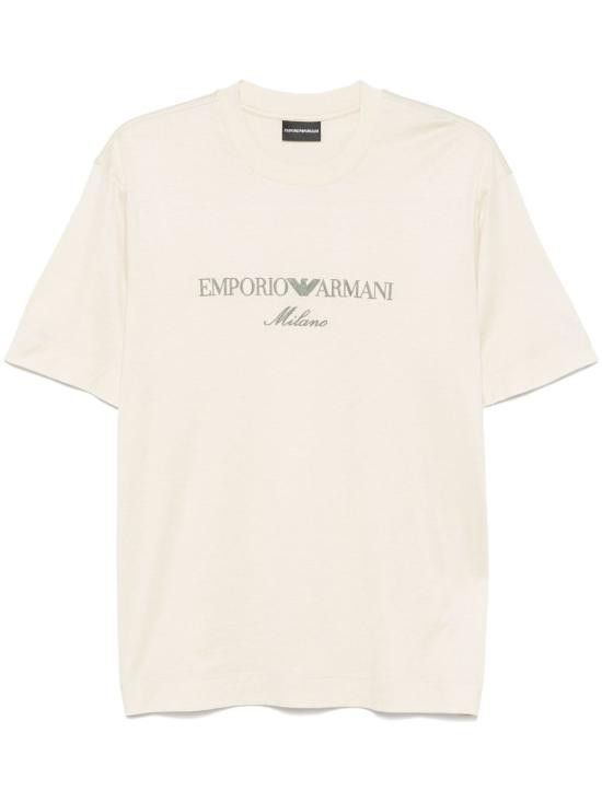 Emporio Armani EMPORIO ARMANI Men T-Shirts EM001033 AF10017M1052 Beige Size US XL / EU 56 / 4 - 1 Thumbnail