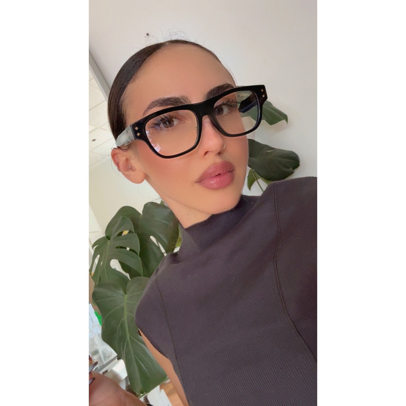 Dior NEW Dior CD DiamondO S10I Clip On Frames in Black $720 Size ONE SIZE - 13 Thumbnail
