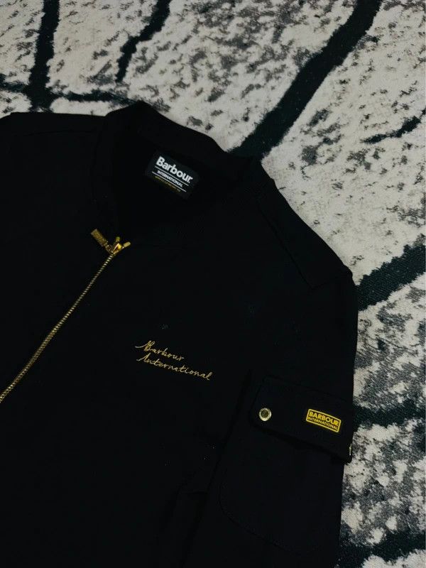 Barbour Barbour zip-up sweatshirt black logo S Size US S / EU 44-46 / 1 - 3 Thumbnail