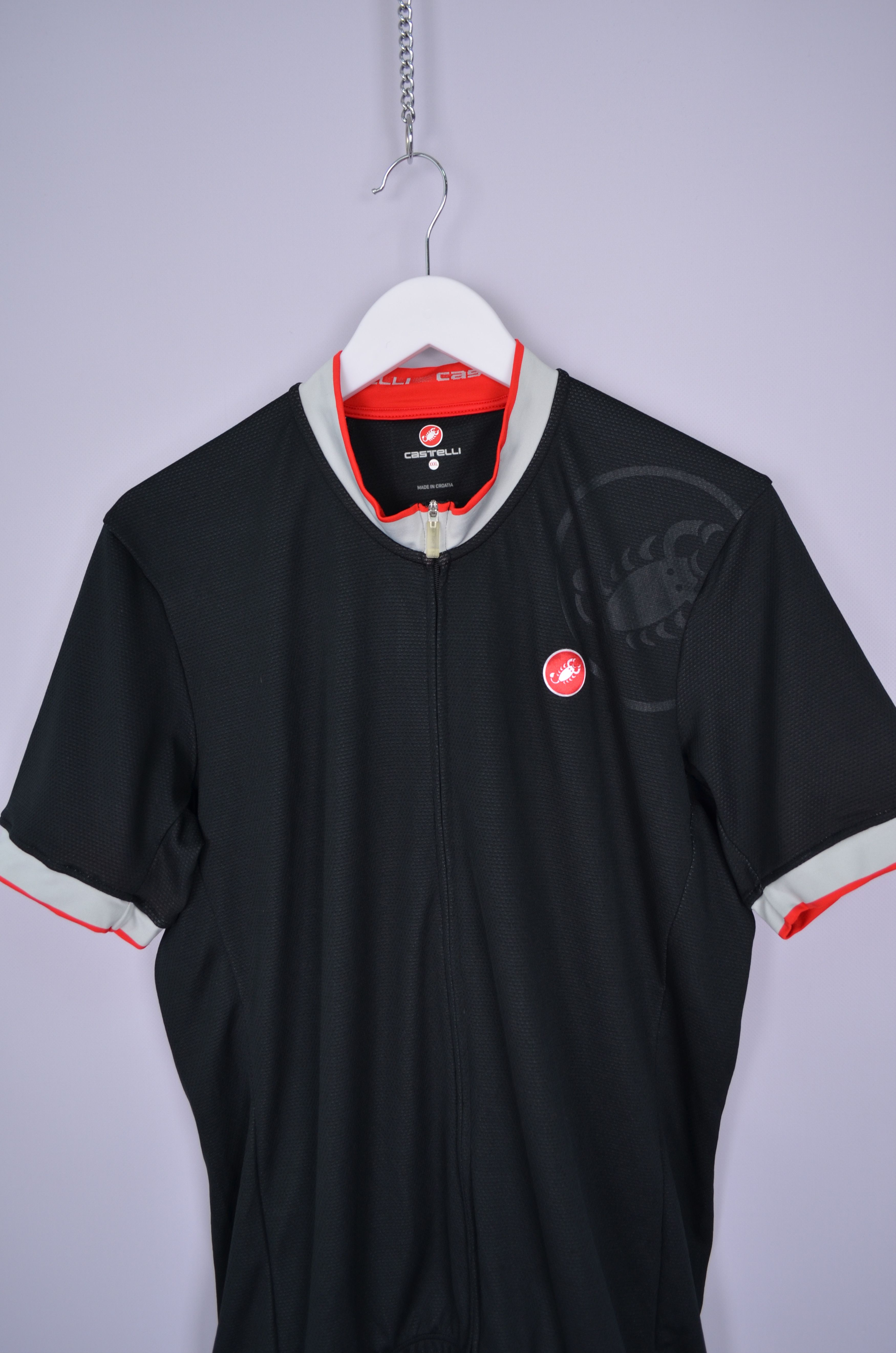 Rapha Castelli Full Zip Cycling Jersey Short Sleeve Logo Size 3XL Size US XXL / EU 58 / 5 - 2 Thumbnail