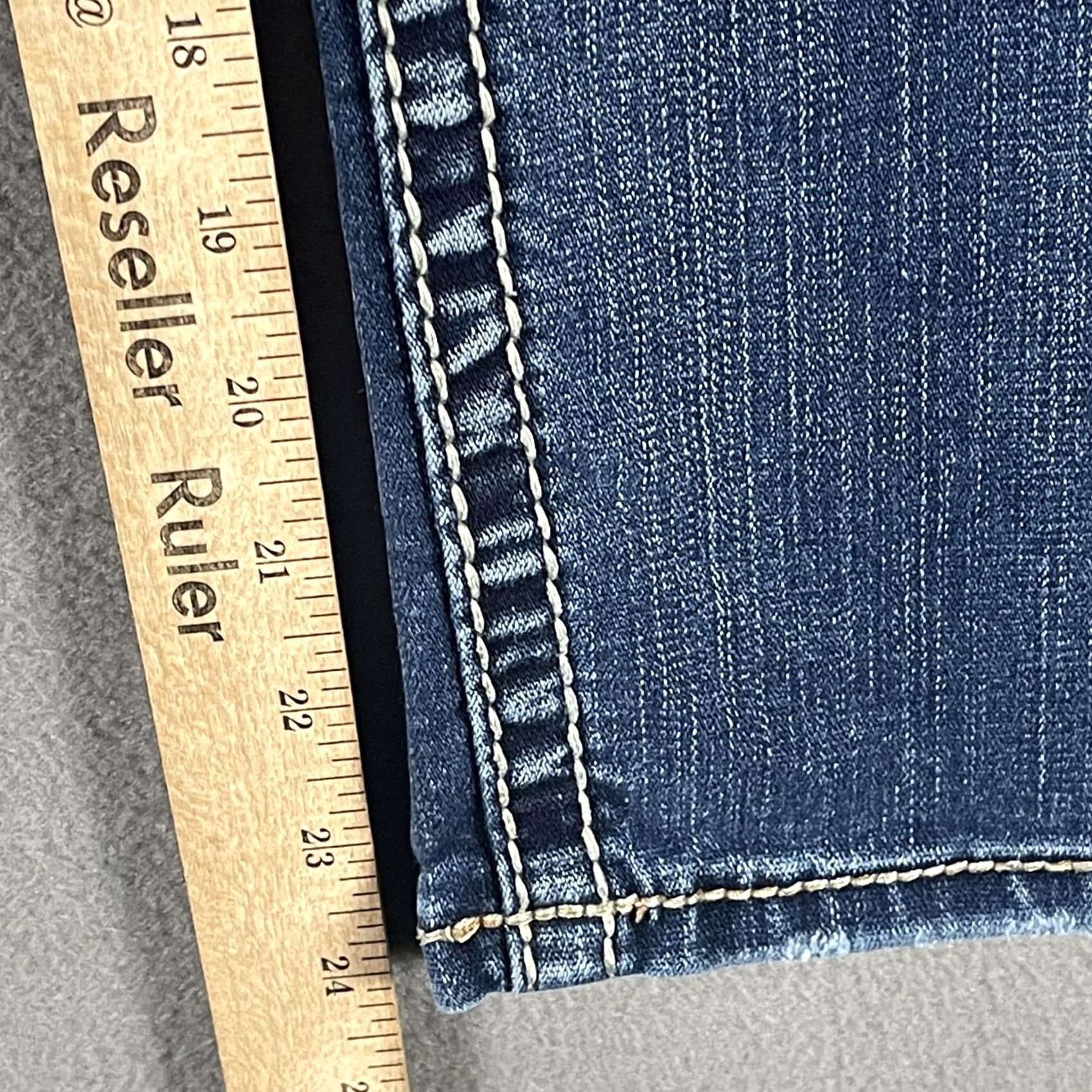 Vintage Silver Jeans Suki Capri - Womens - Mid Rise - Blue - 27in - Zip Size 27" / US 4 / IT 40 - 8 Thumbnail
