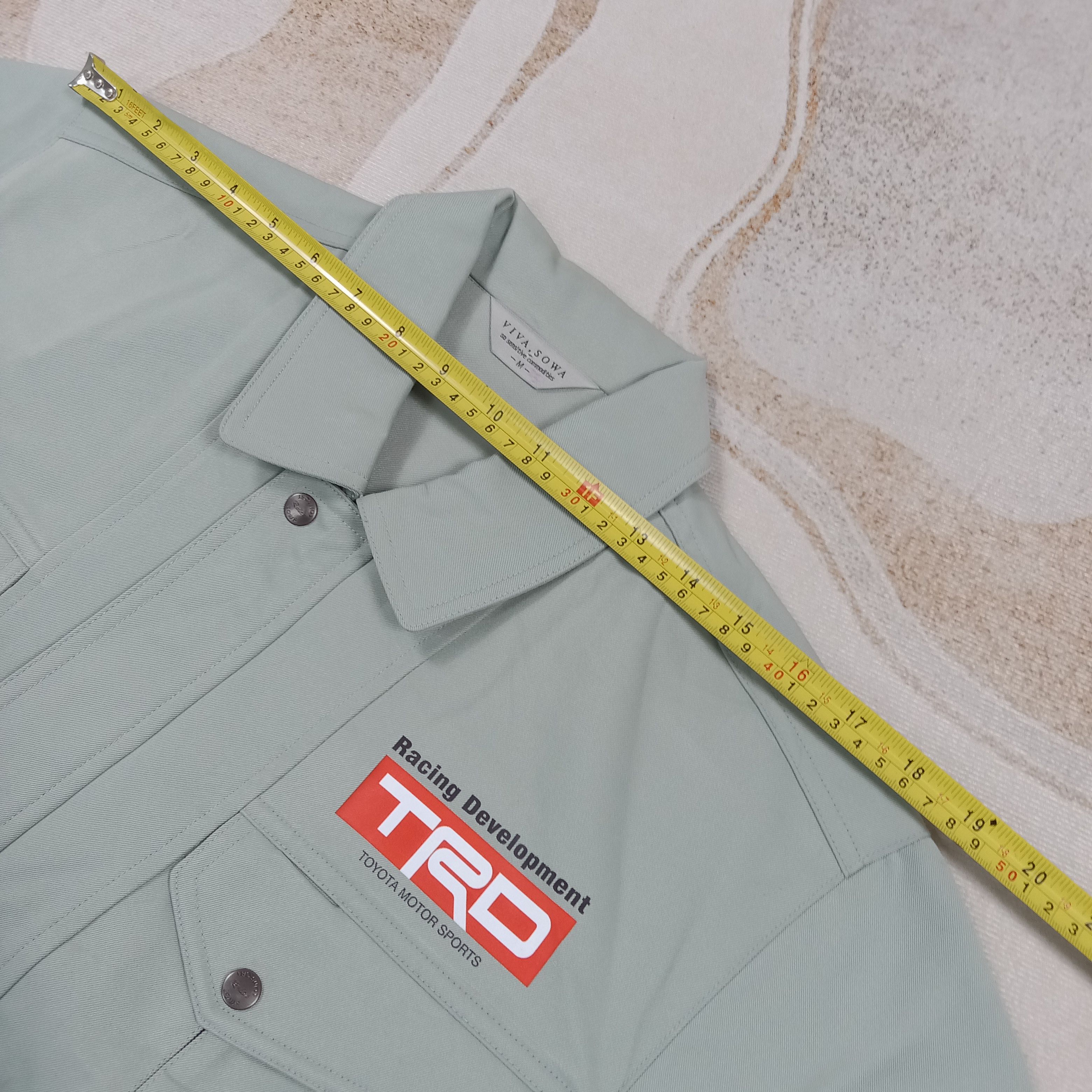 Japanese Brand TRD Toyota Racing Team Custom Logo Jacket C289N1 Size US M / EU 48-50 / 2 - 6 Thumbnail
