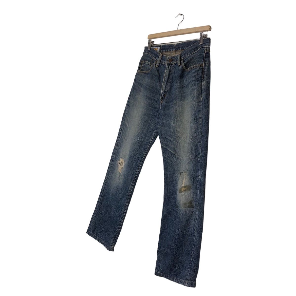Japanese Brand 🔥Vintage Denim Jeans Big John Issey Miyake Size US 30 / EU 46 - 2 Thumbnail