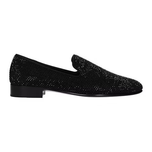 image of Giuseppe Zanotti Ob1O1E0324 Loafers In Black, Men's (Size 10)