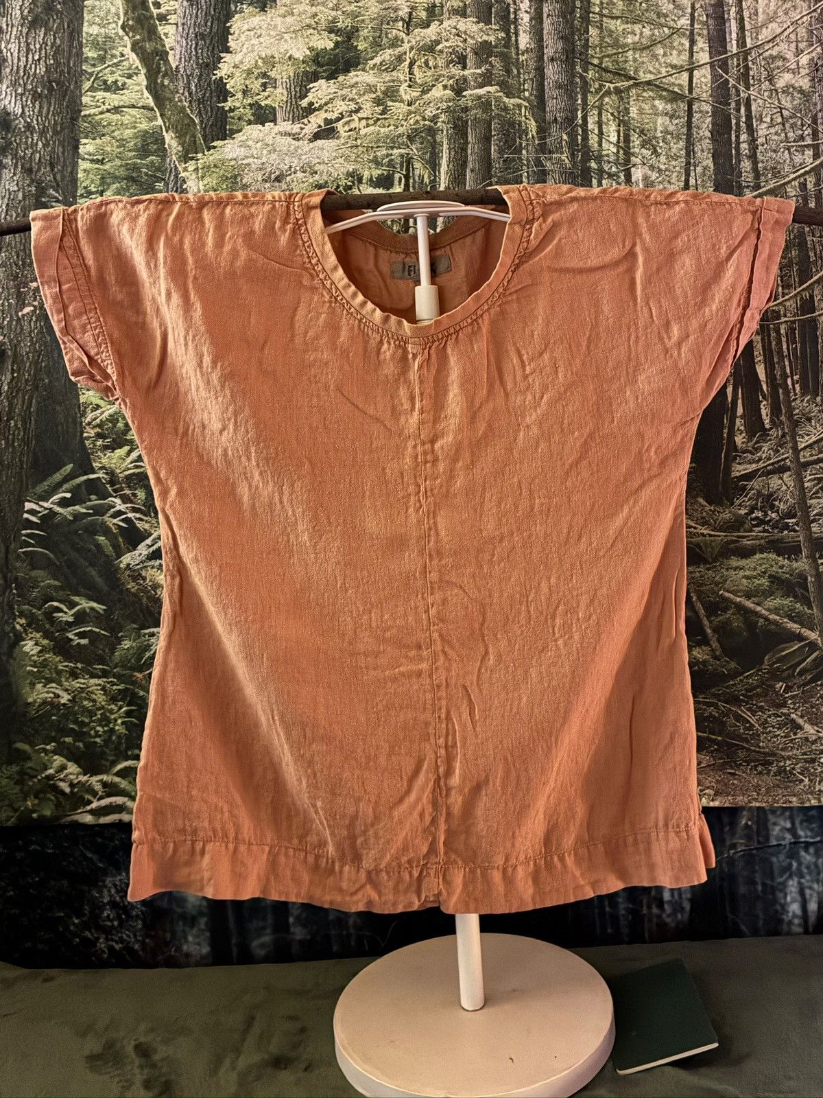 FLAX FLAX peach/clay European linen blouse Size S / US 4 / IT 40 - 3 Thumbnail