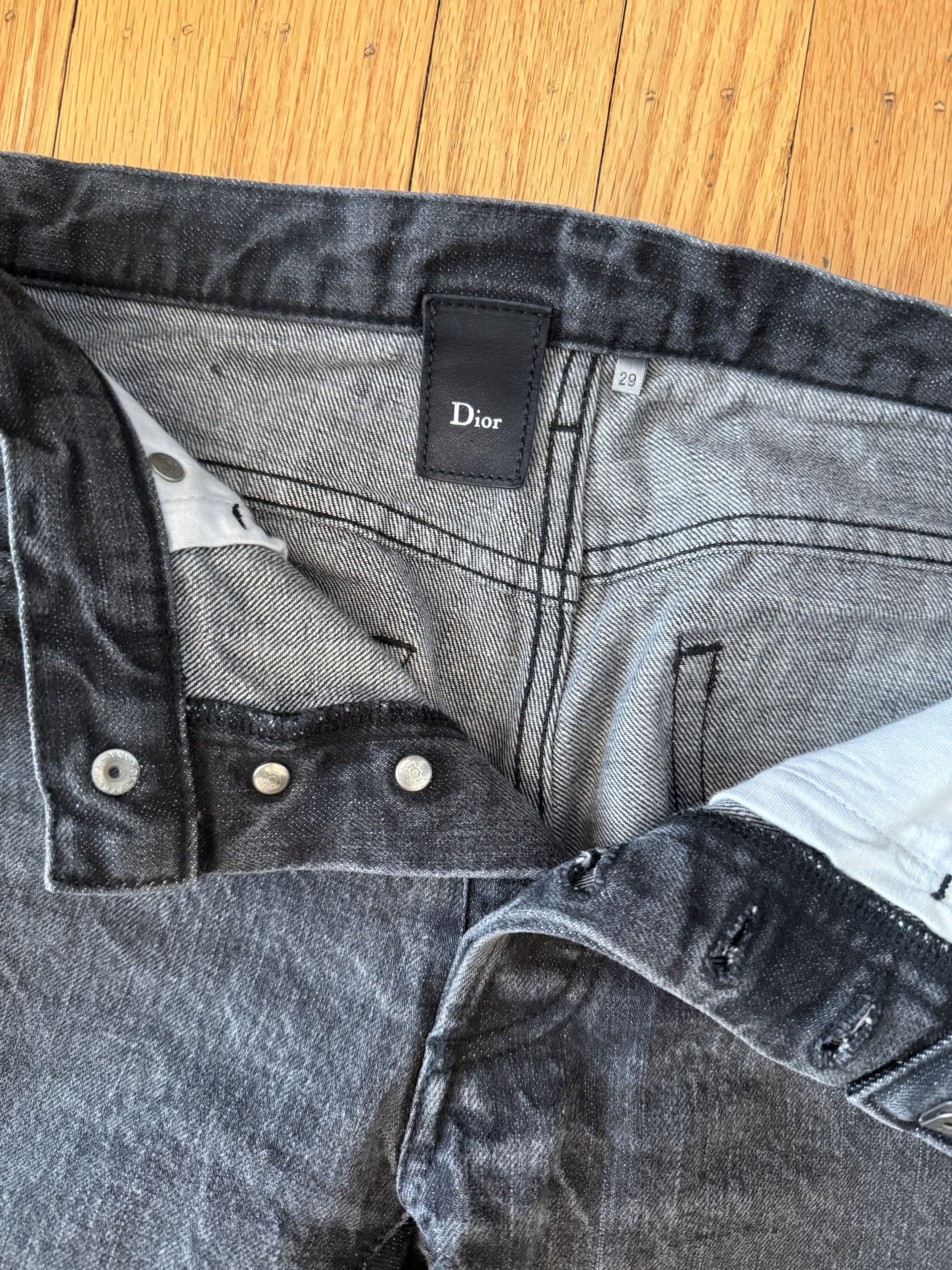 Dior Hedi Slimane Era Jeans Size US 29 - 2 Thumbnail