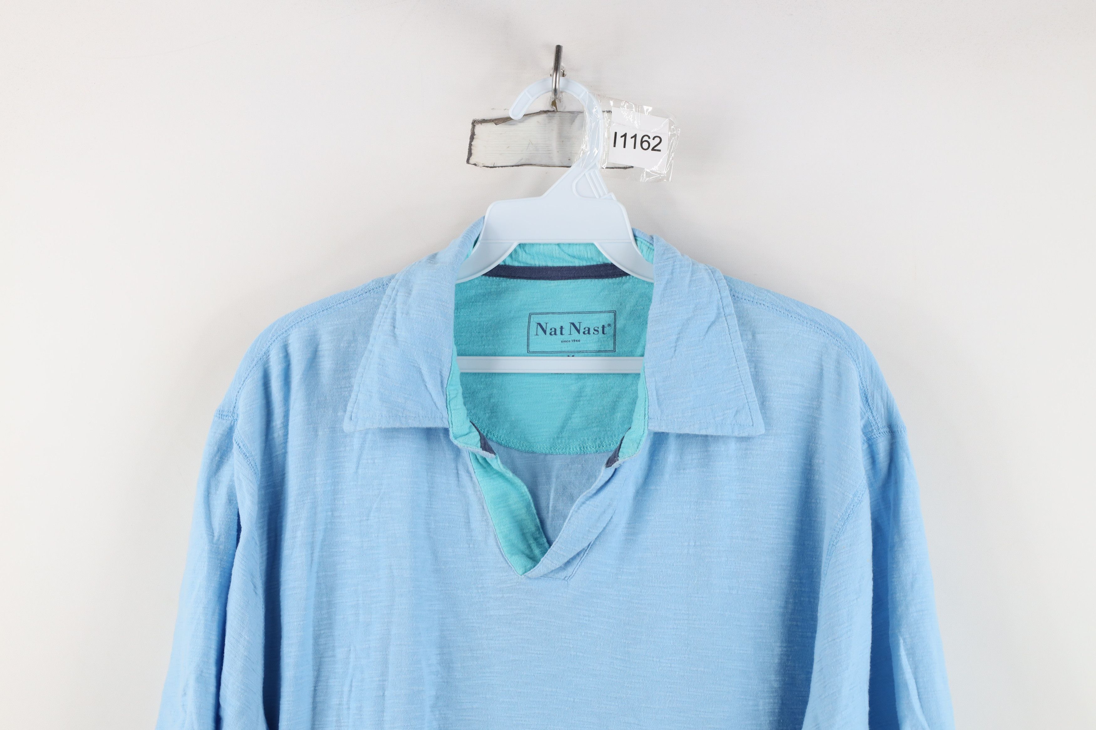 Nat Nast Nat Nast Luxury Originals Cotton Jersey Knit Polo Blue Size US M / EU 48-50 / 2 - 2 Thumbnail