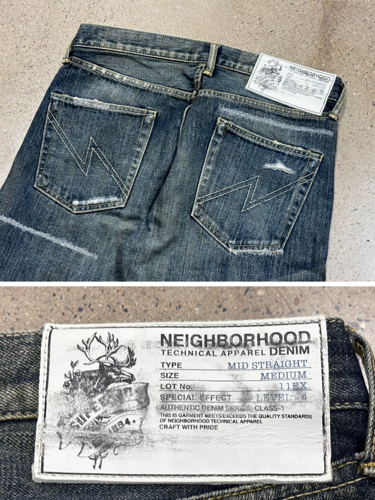 Neighborhood NBHD NEIGHBORHOOD 11aw Beaded Savage Mid Size US 35 - 6 Thumbnail